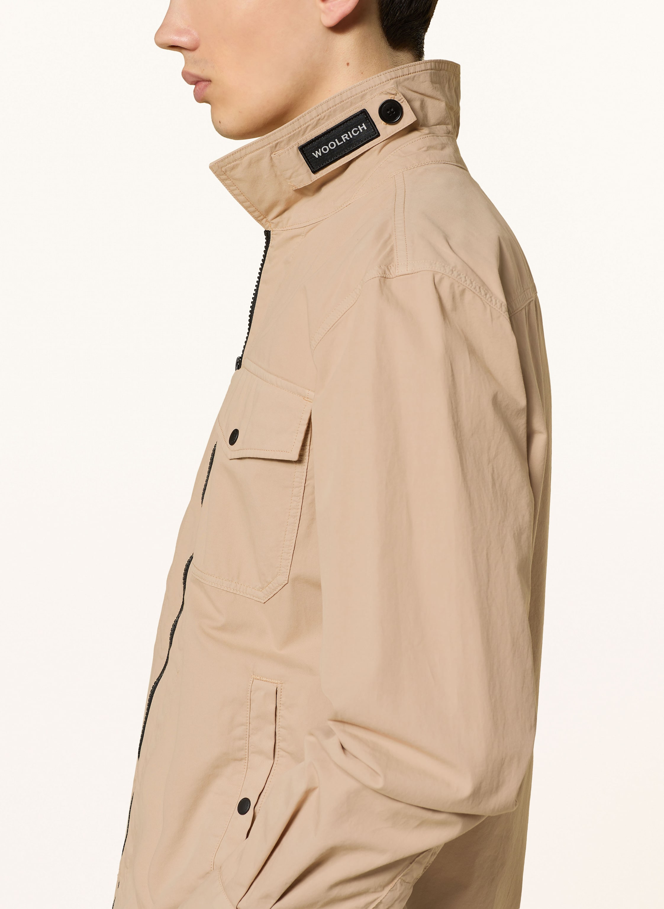 Thumbnail - Woolrich Ovejacket braun