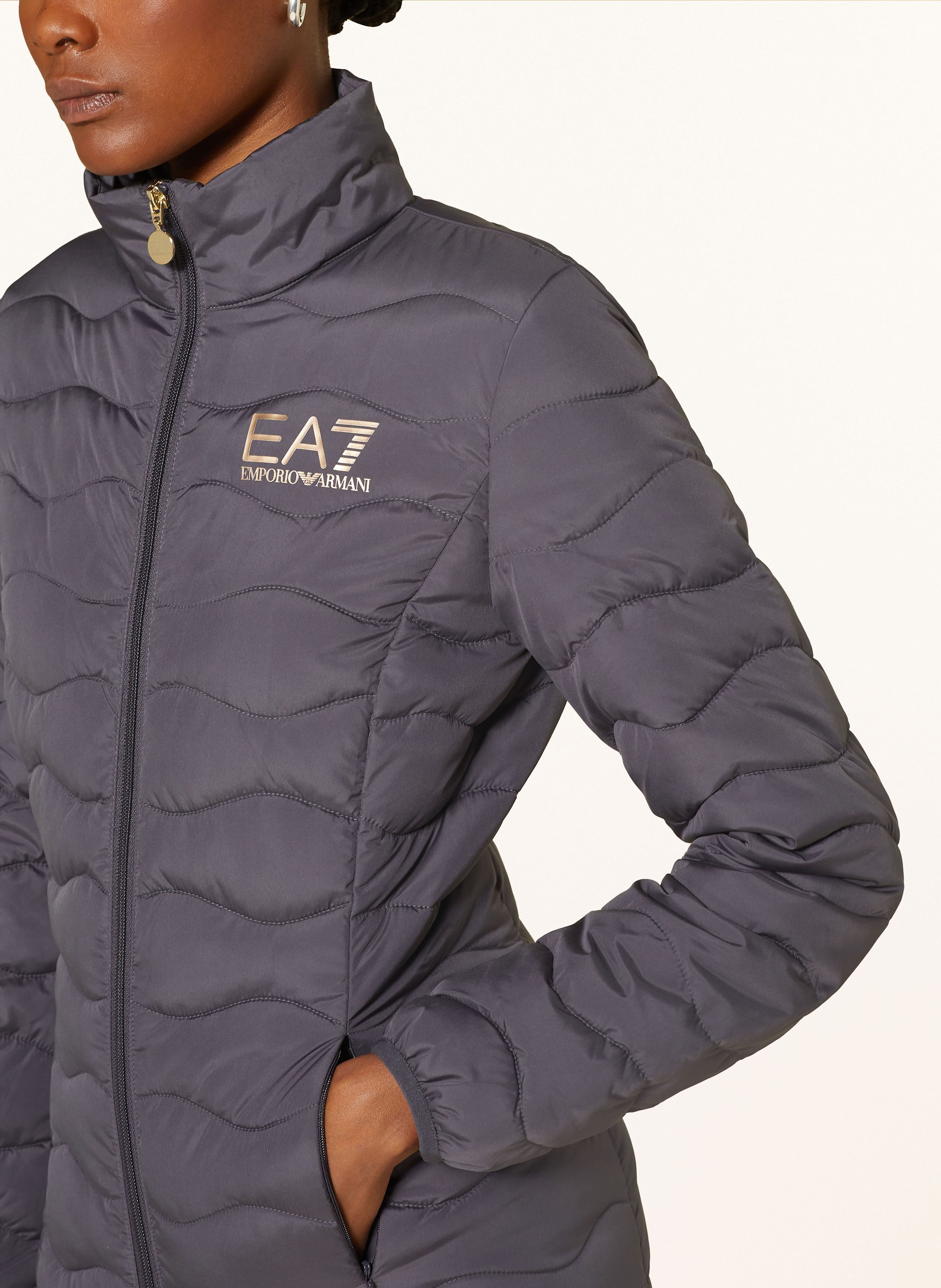 Thumbnail - ea7 Emporio Armani Steppjacke Train Core blau