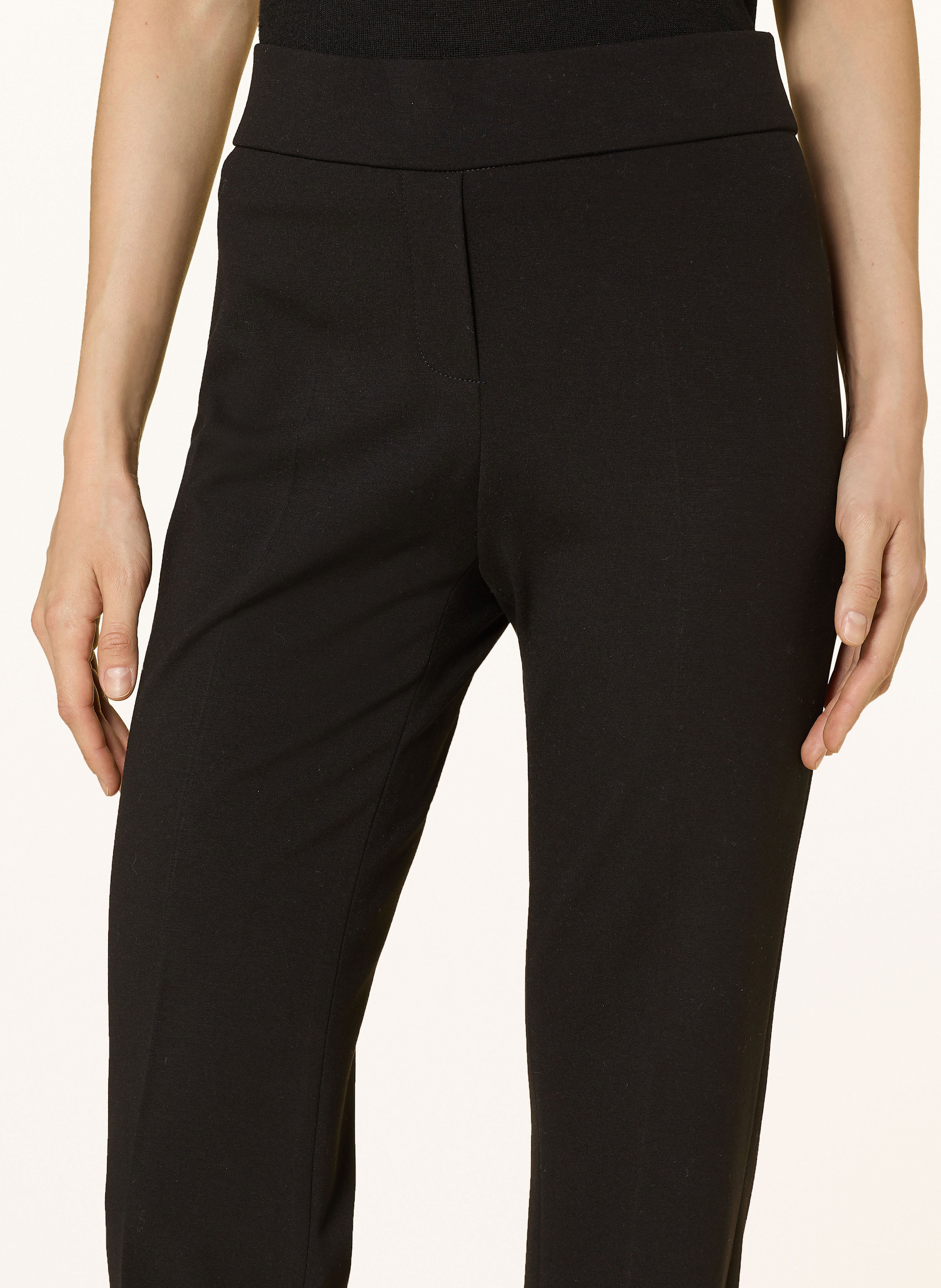 Thumbnail - Seductive Bootcut-Hose Nanou Aus Jersey schwarz