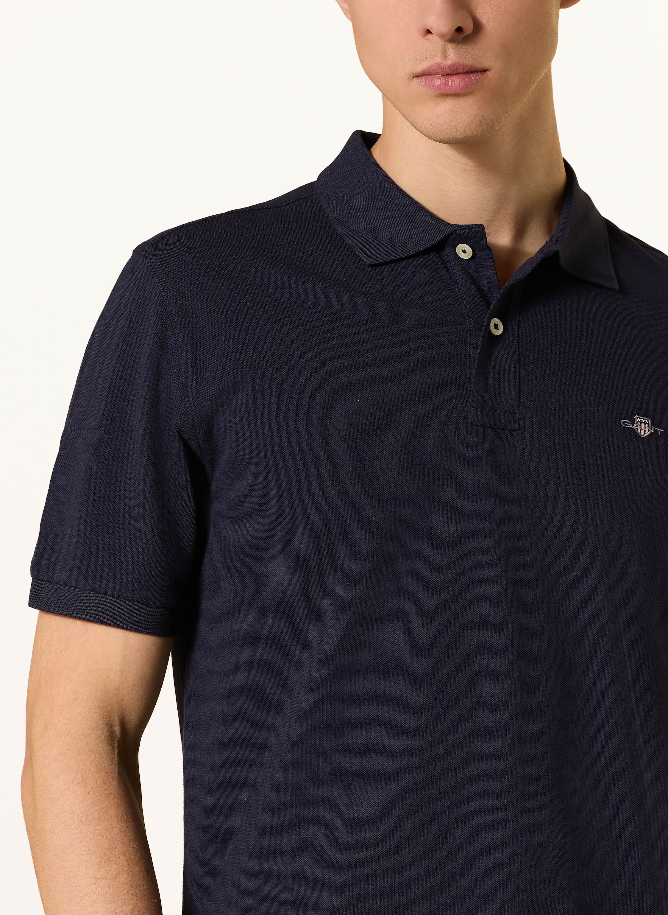 Thumbnail - Gant Piqué-Poloshirt blau