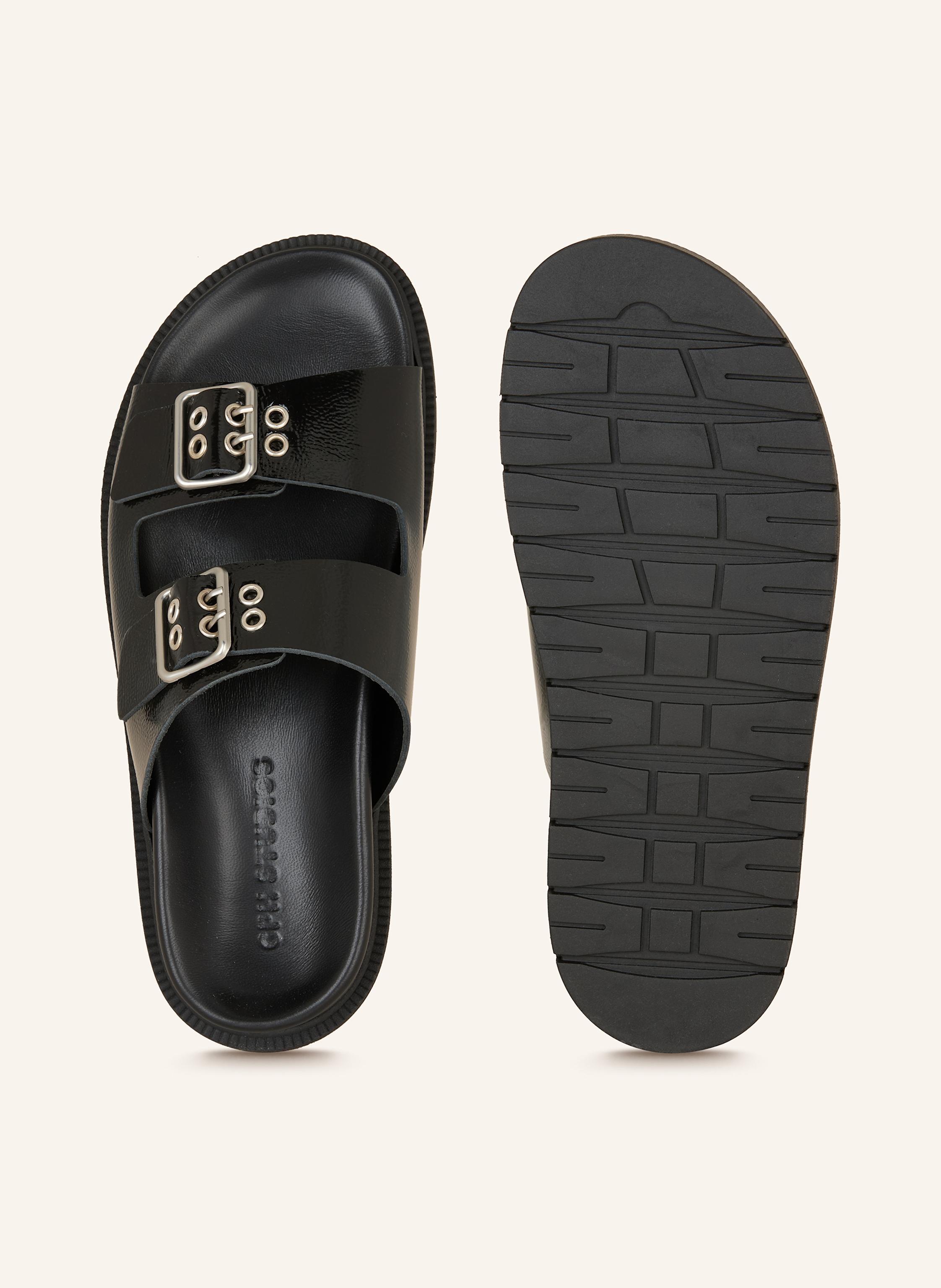 Thumbnail - Copenhagen Studios Pantoletten cph796 schwarz