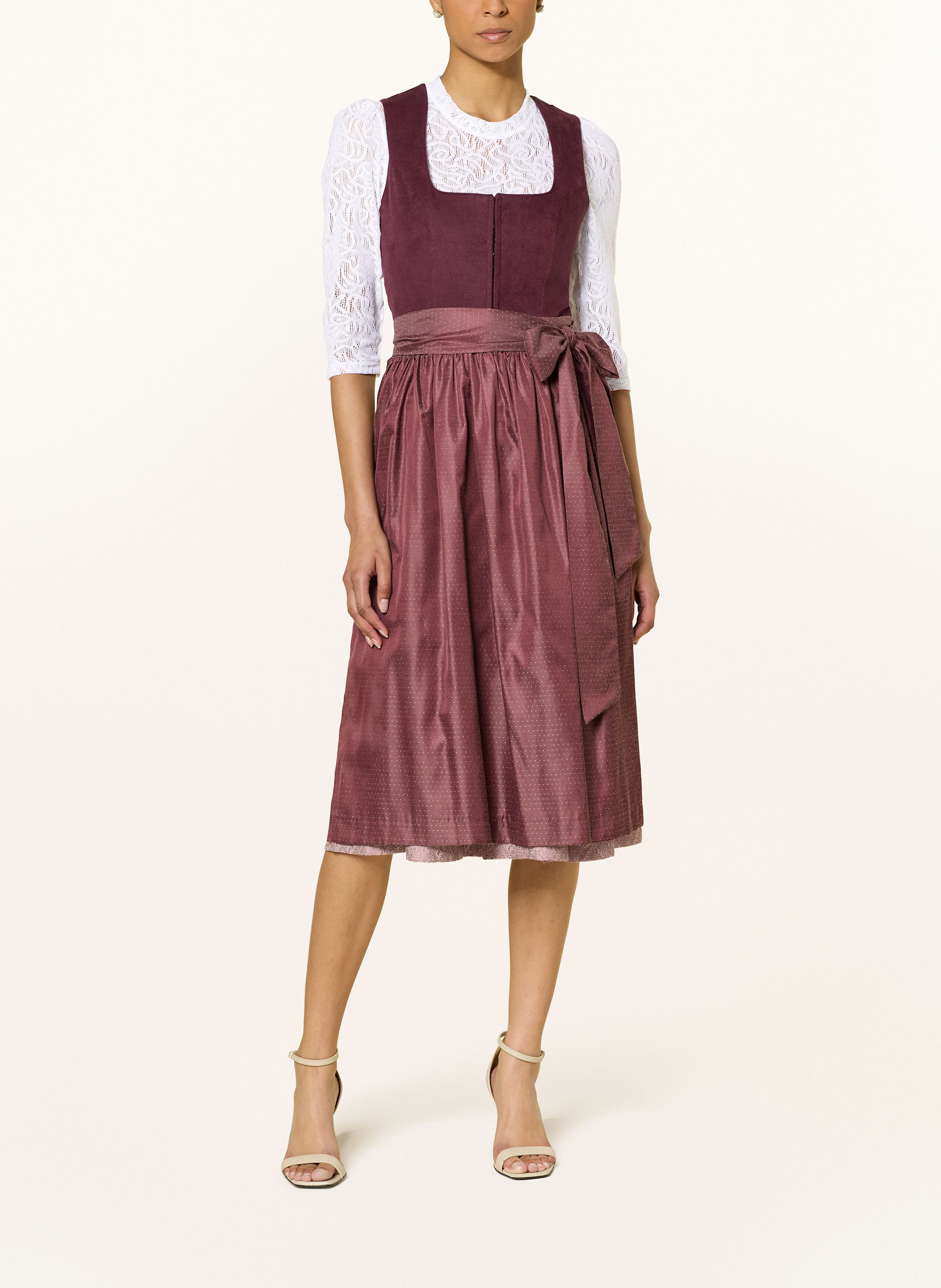 Thumbnail - Hammerschmid Dirndlbluse Alina Aus Spitze Mit 3/4-Arm weiss