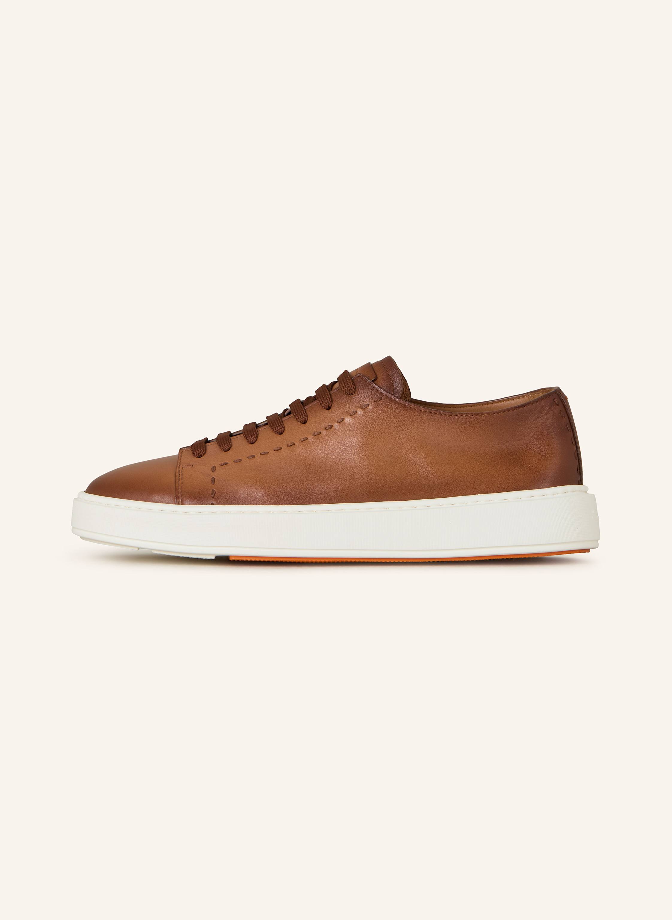 Thumbnail - Santoni Sneaker Clean braun