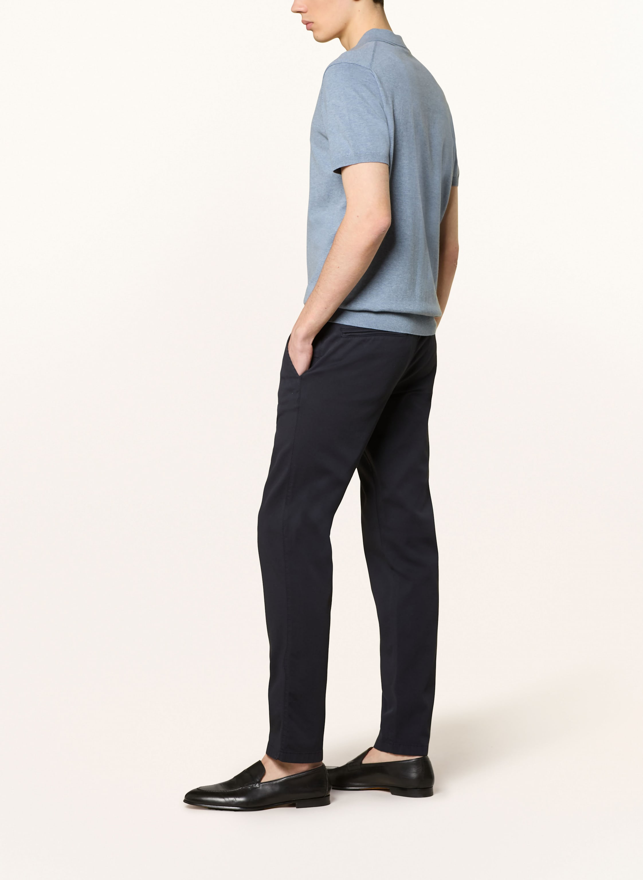 Thumbnail - Hiltl Chino Slim Fit blau