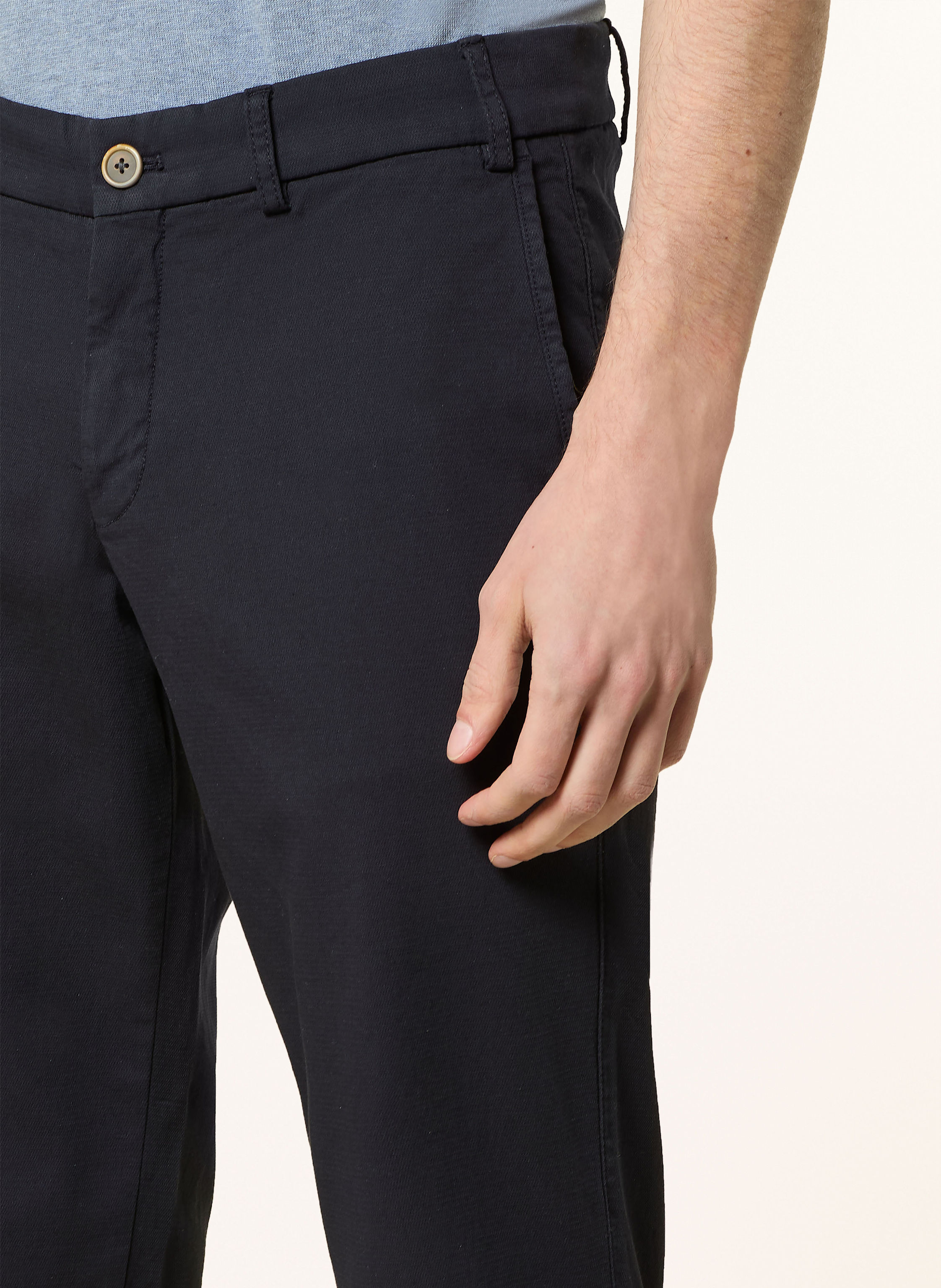 Thumbnail - Hiltl Chino Slim Fit blau