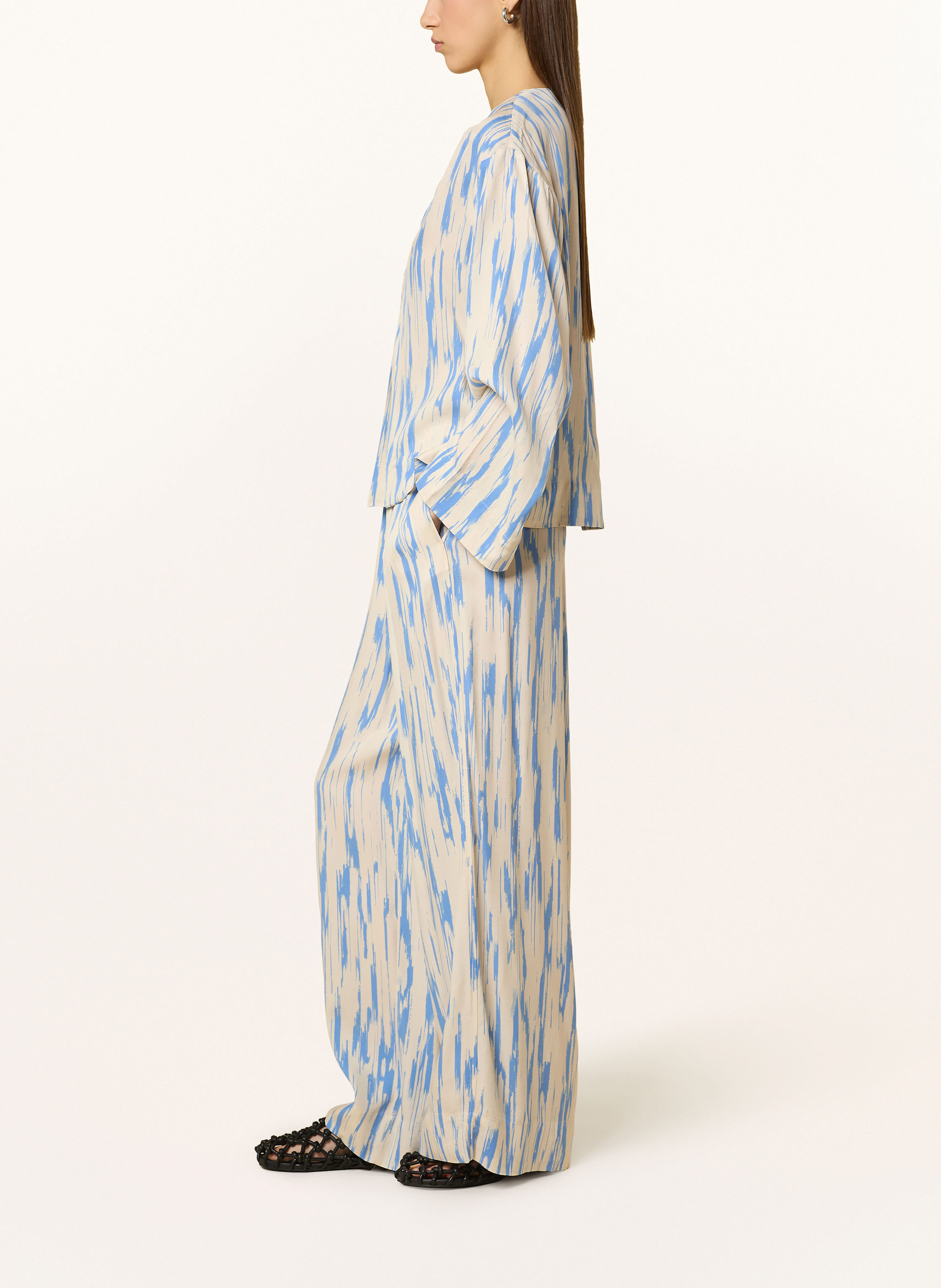 Thumbnail - Selected Femme Marlenehose blau