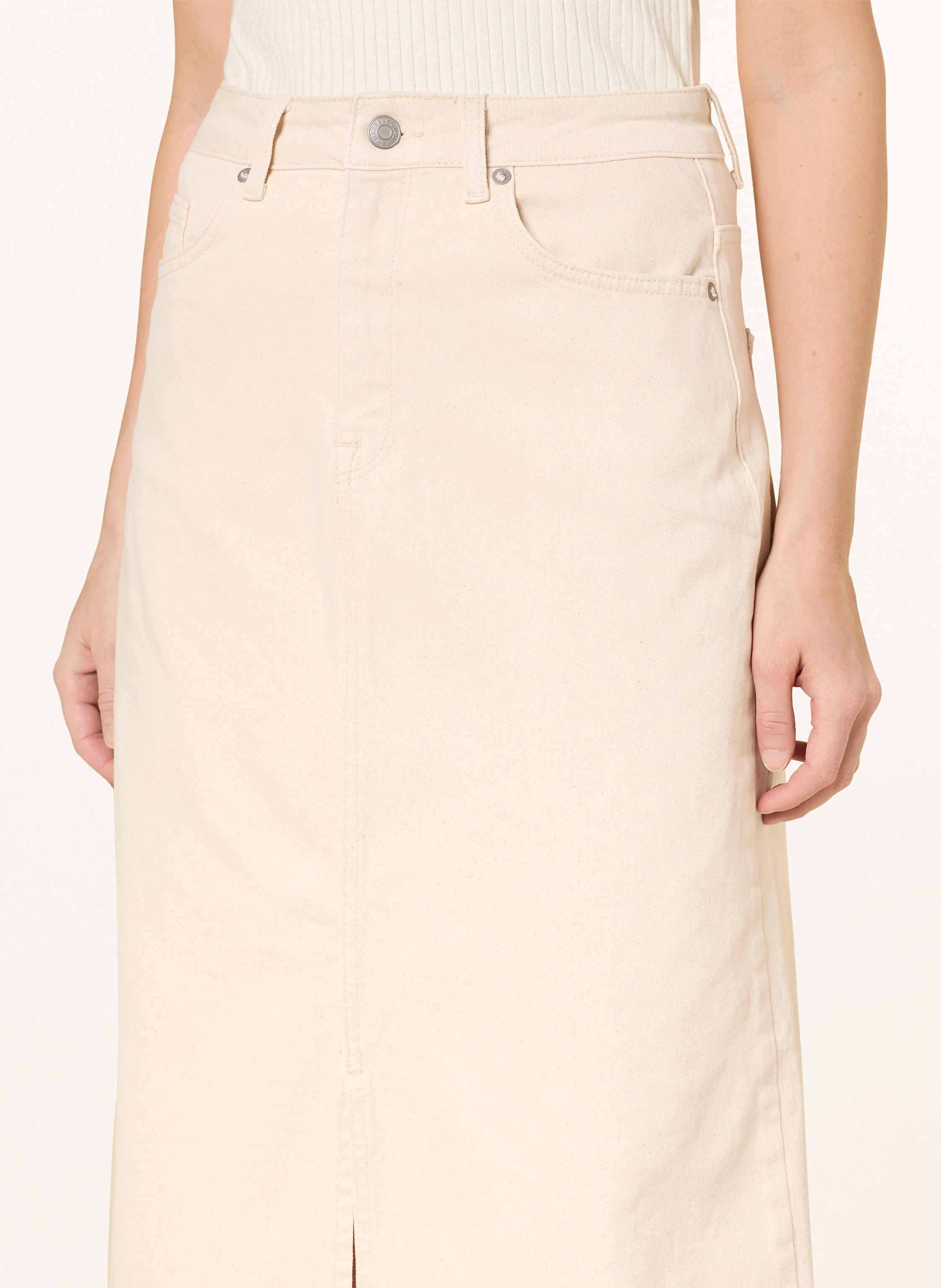 Thumbnail - Selected Femme Jeansrock weiss