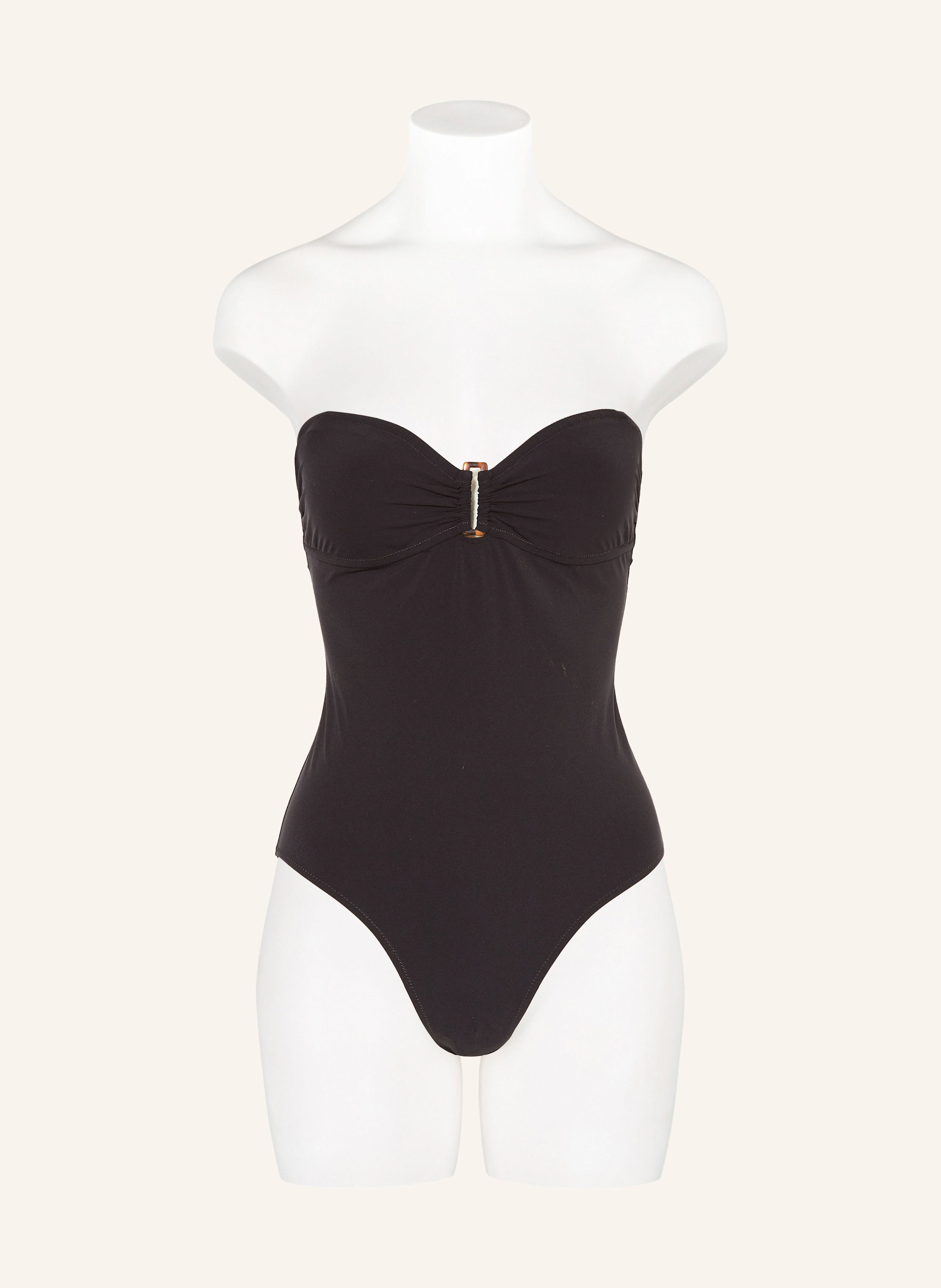 Thumbnail - Vilebrequin Bandeau-Badeanzug Lucette schwarz