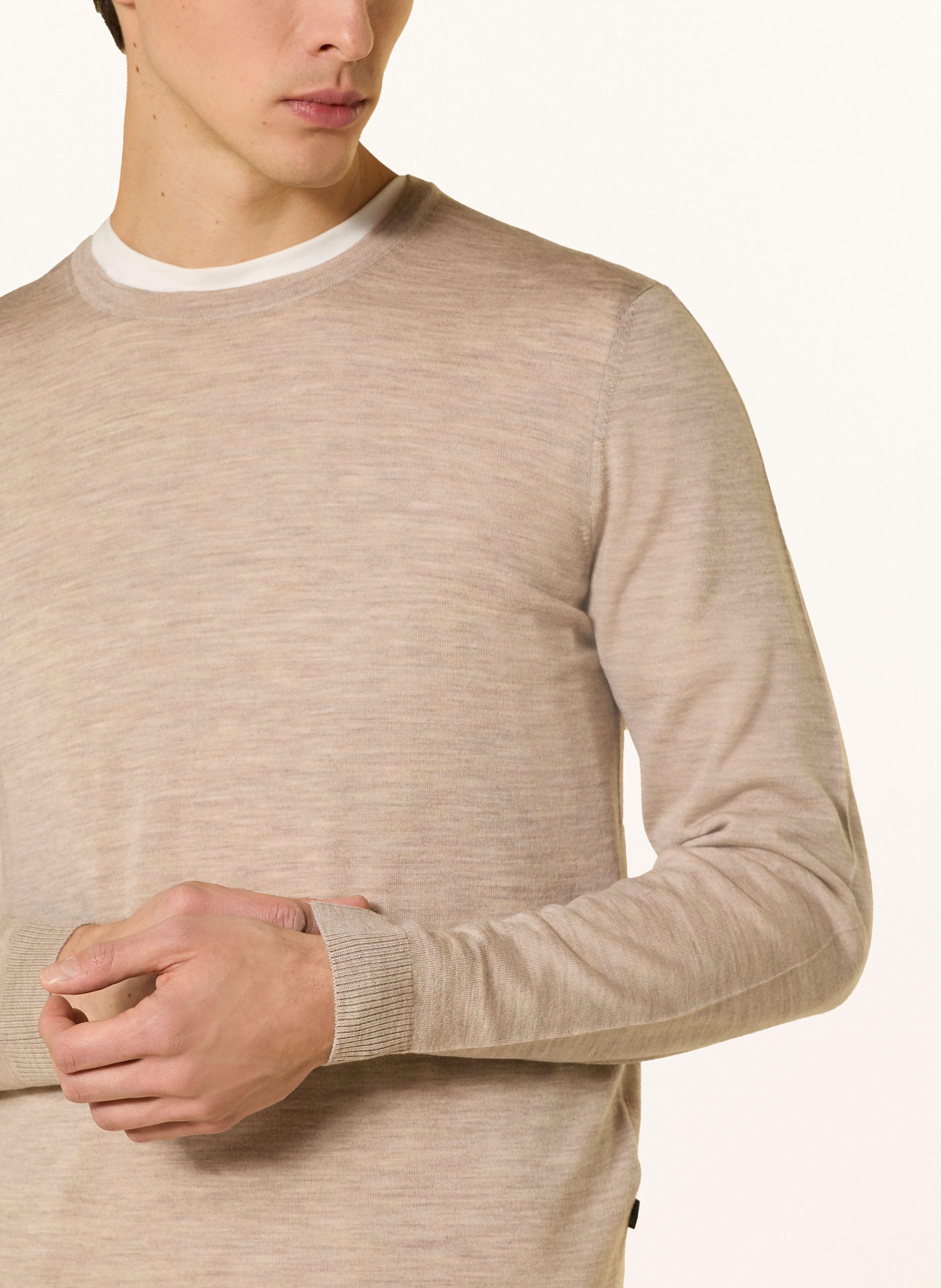 Thumbnail - Maerz Muenchen Pullover Aus Merinowolle braun