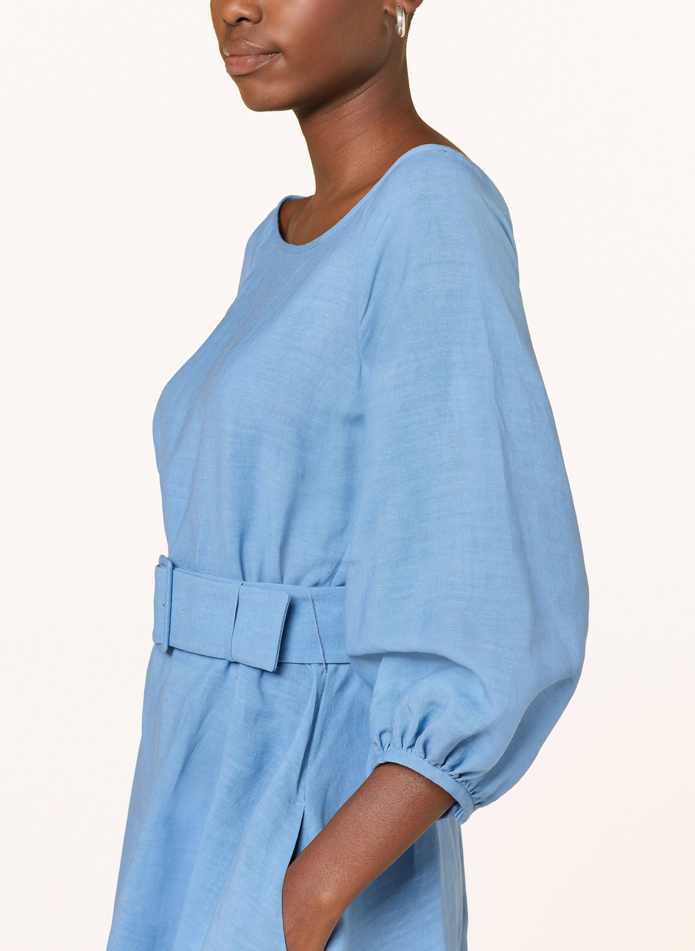 Thumbnail - Sly 010 Kleid Anuk Mit Leinen blau