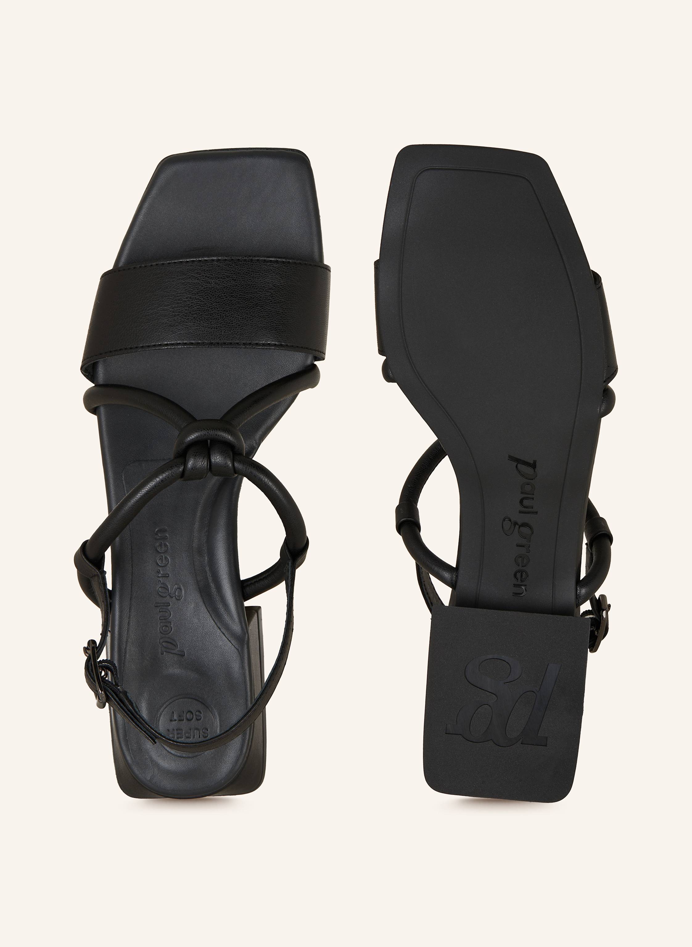 Thumbnail - Paul Green Sandalen schwarz