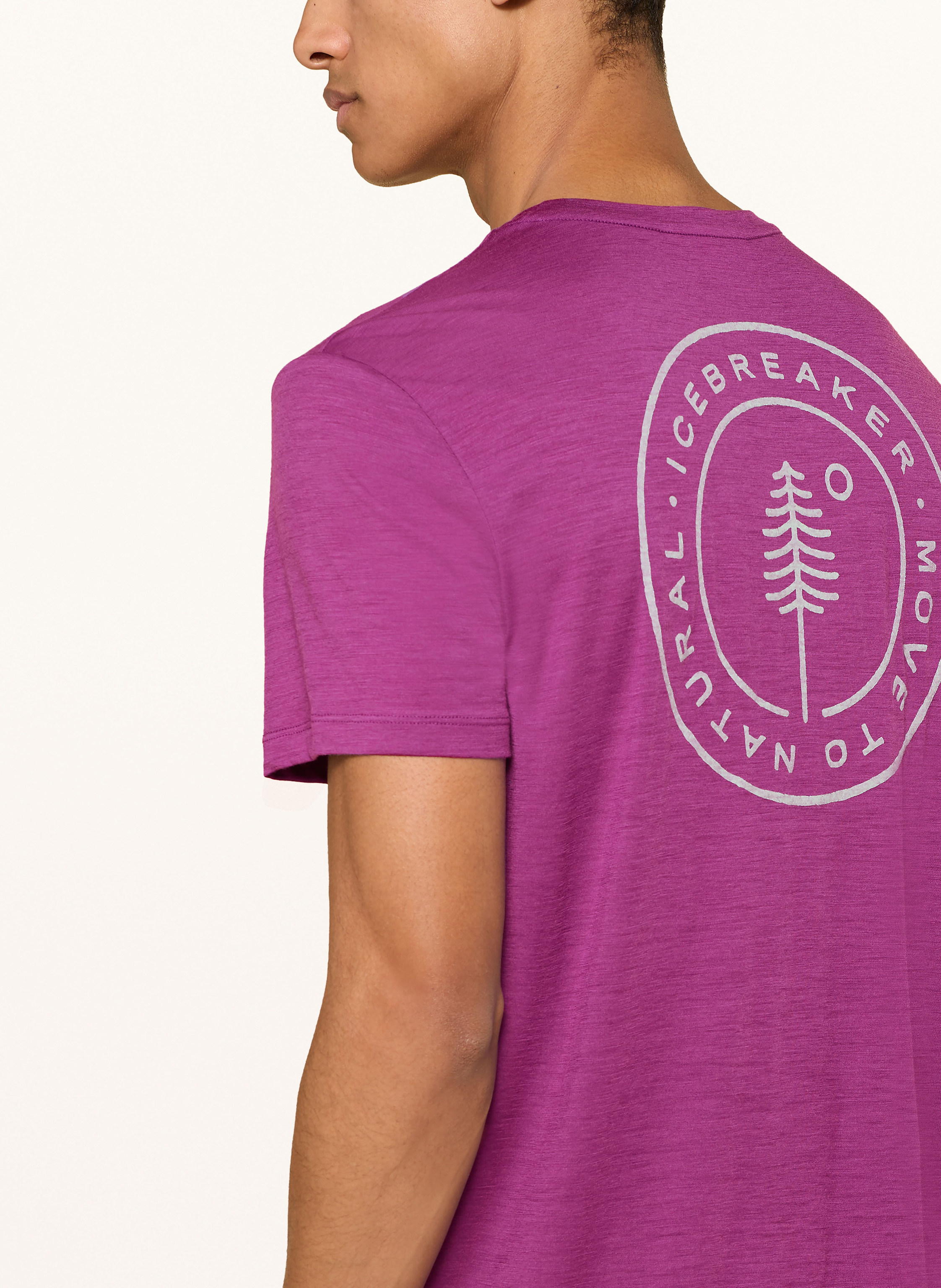 Thumbnail - Icebreaker T-Shirt Merino 150 Tech Lite™ Aus Merinowolle lila