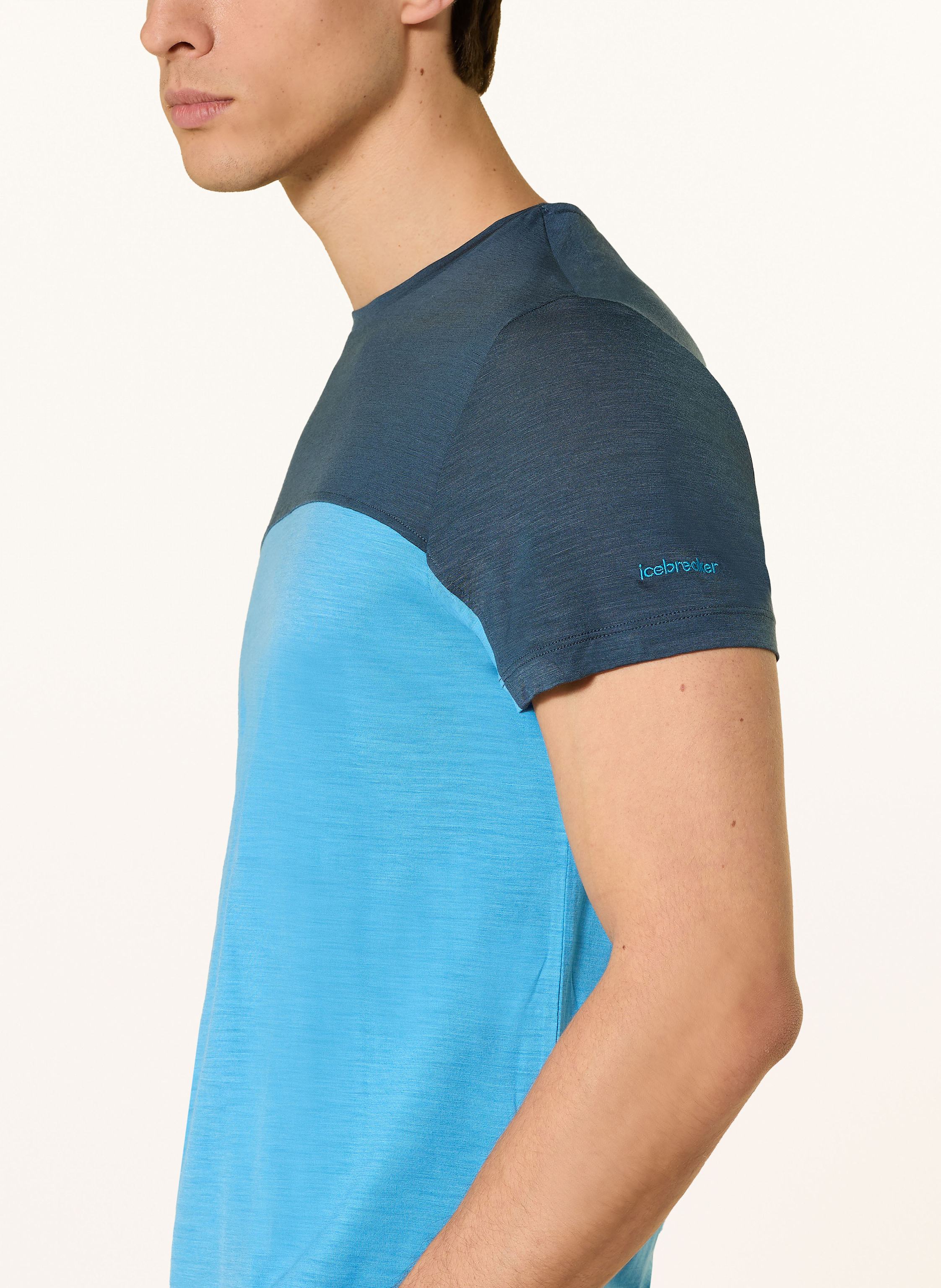 Thumbnail - Icebreaker T-Shirt 125 Cool-Lite™ Sphere Iii Mit Merinowolle blau