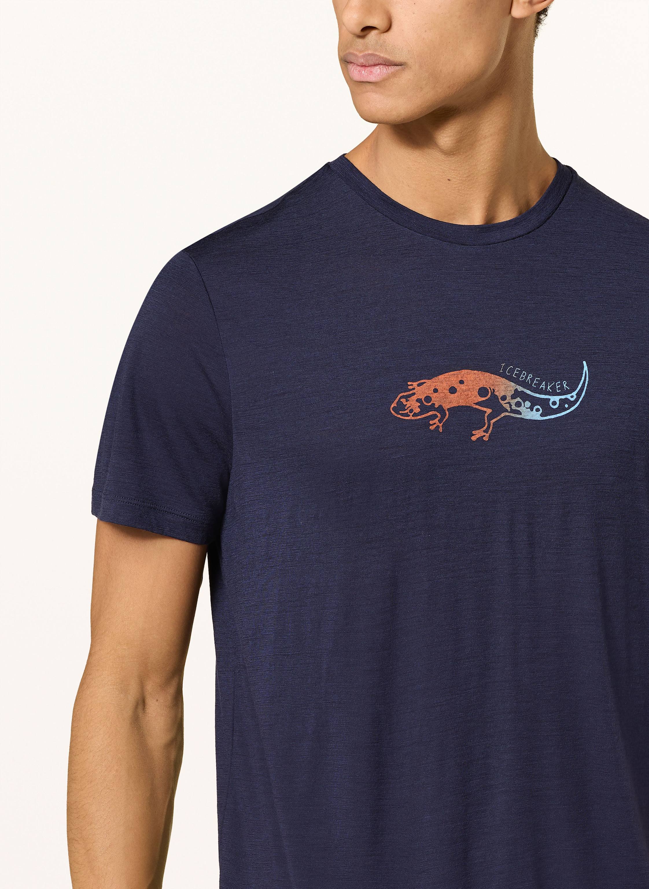 Thumbnail - Icebreaker T-Shirt Merino 150 Tech Lite™ Aus Merinowolle blau