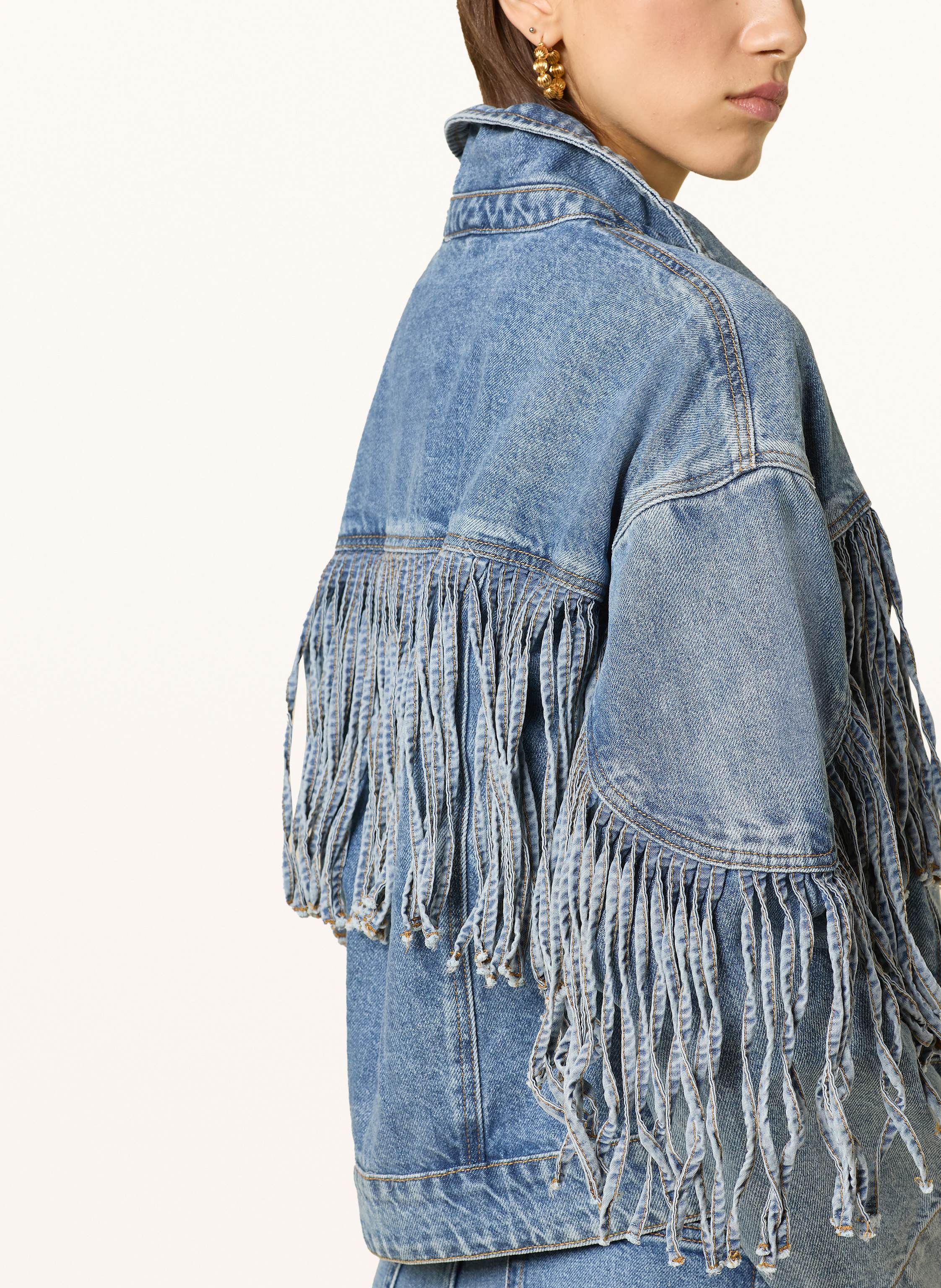 Thumbnail - Y.A.S. Jeansjacke blau