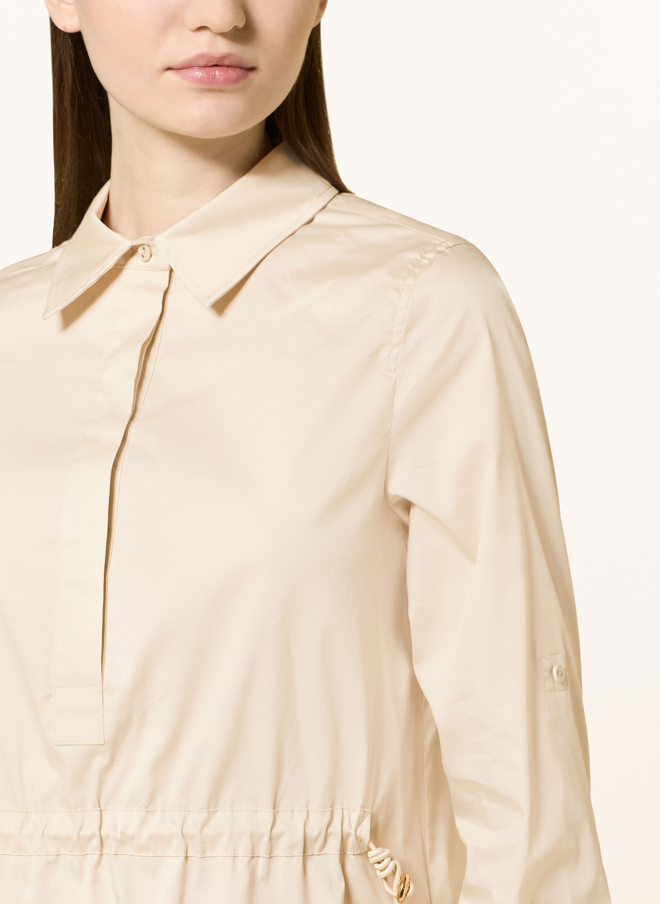 Thumbnail - Catnoir Hemdblusenkleid beige