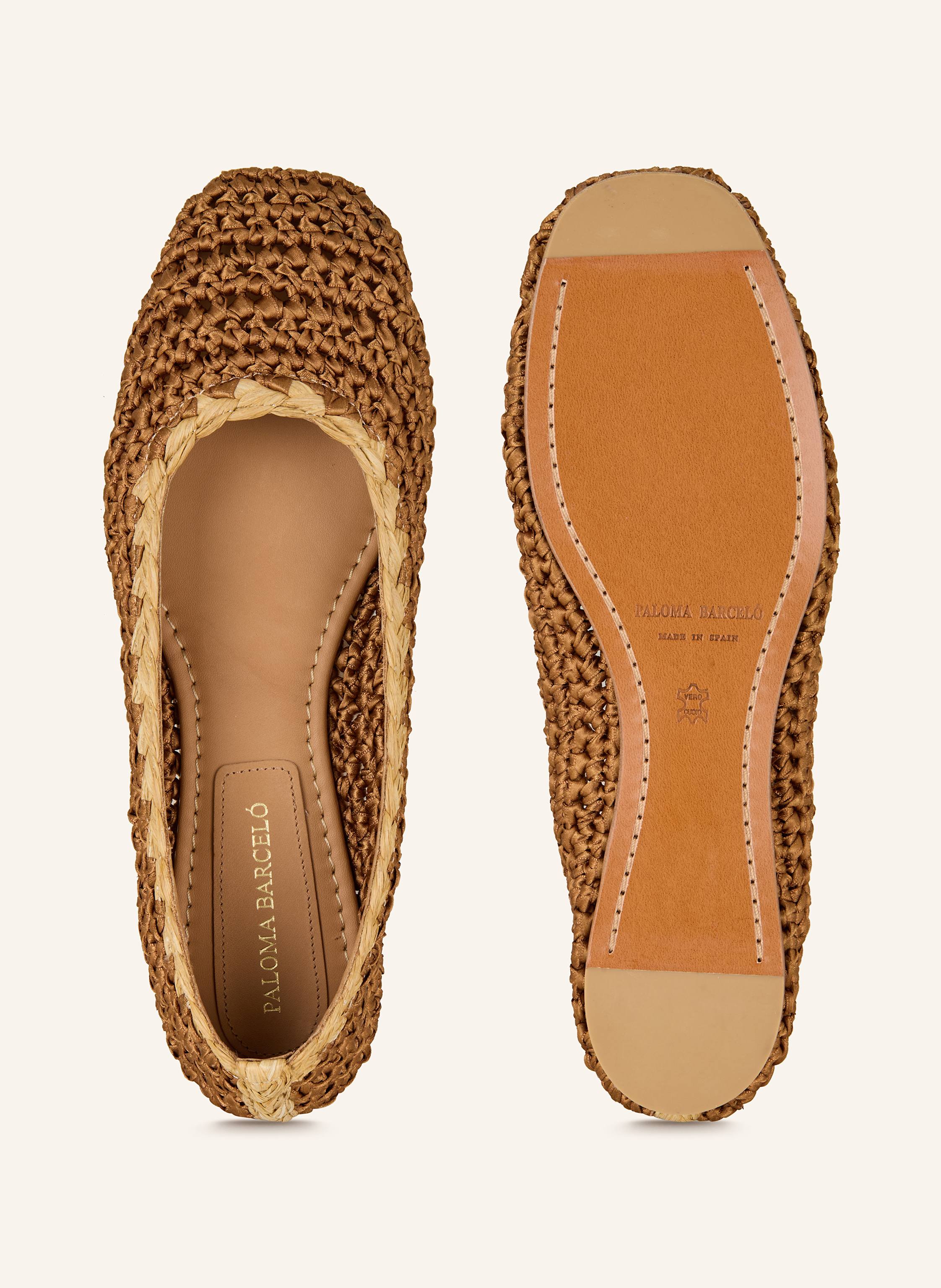 Thumbnail - Paloma Barceló Ballerinas Rose braun