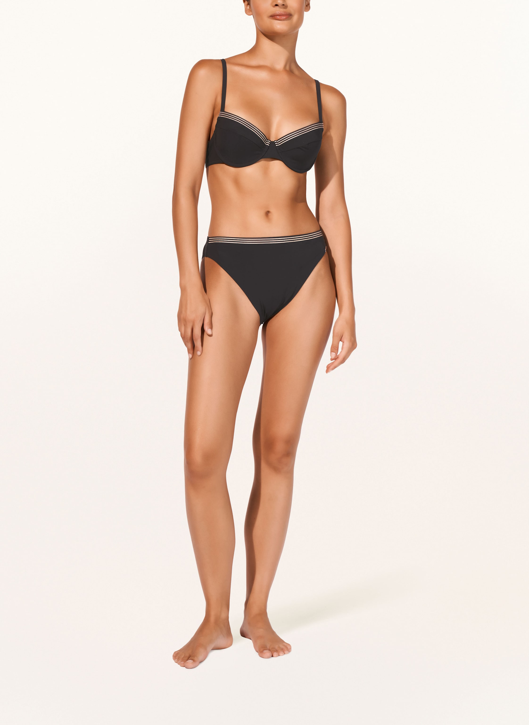 Thumbnail - Maryan Mehlhorn Basic-Bikini-Hose Stratum schwarz