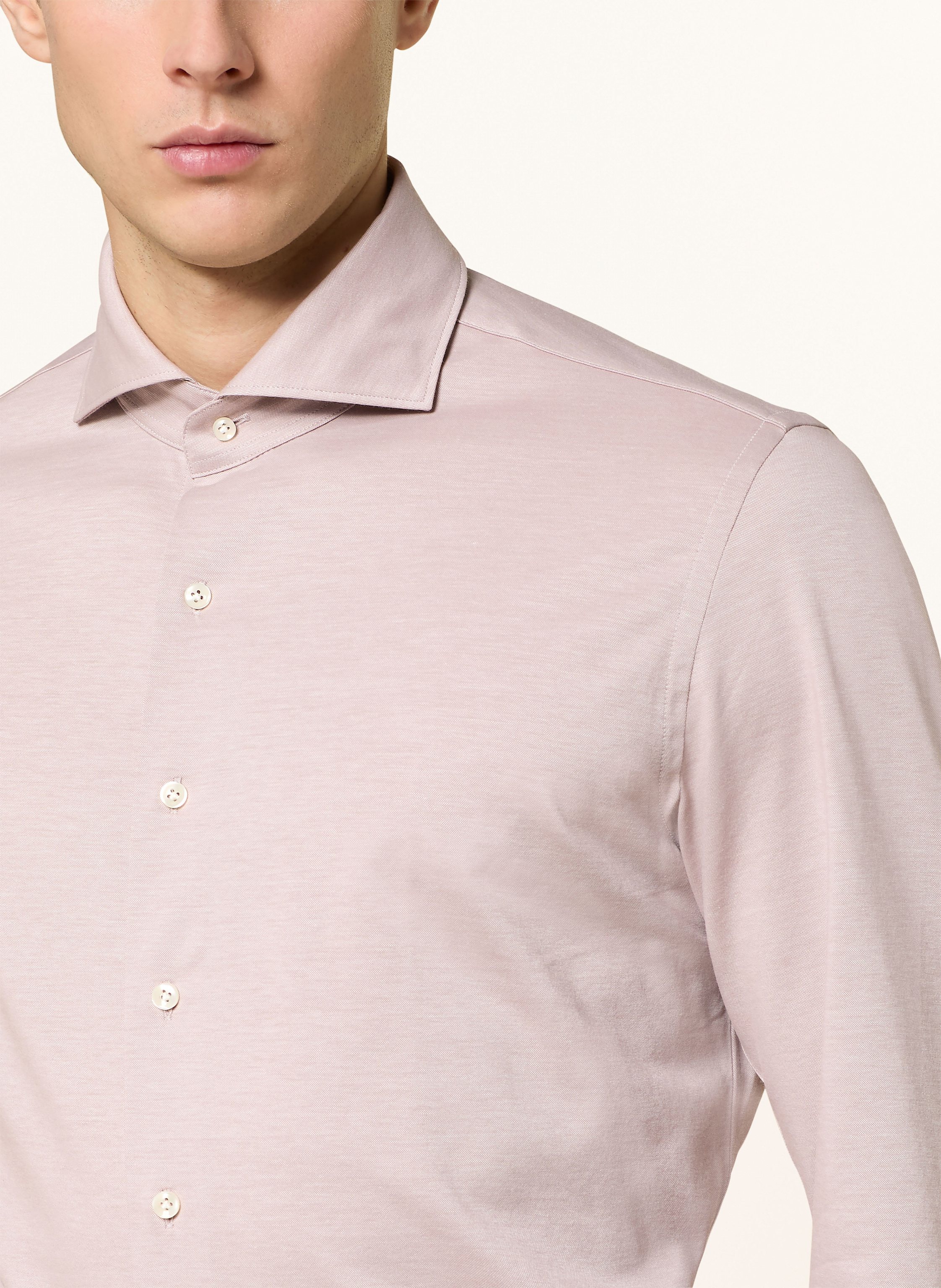 Thumbnail - Profuomo Hemd Slim Fit pink