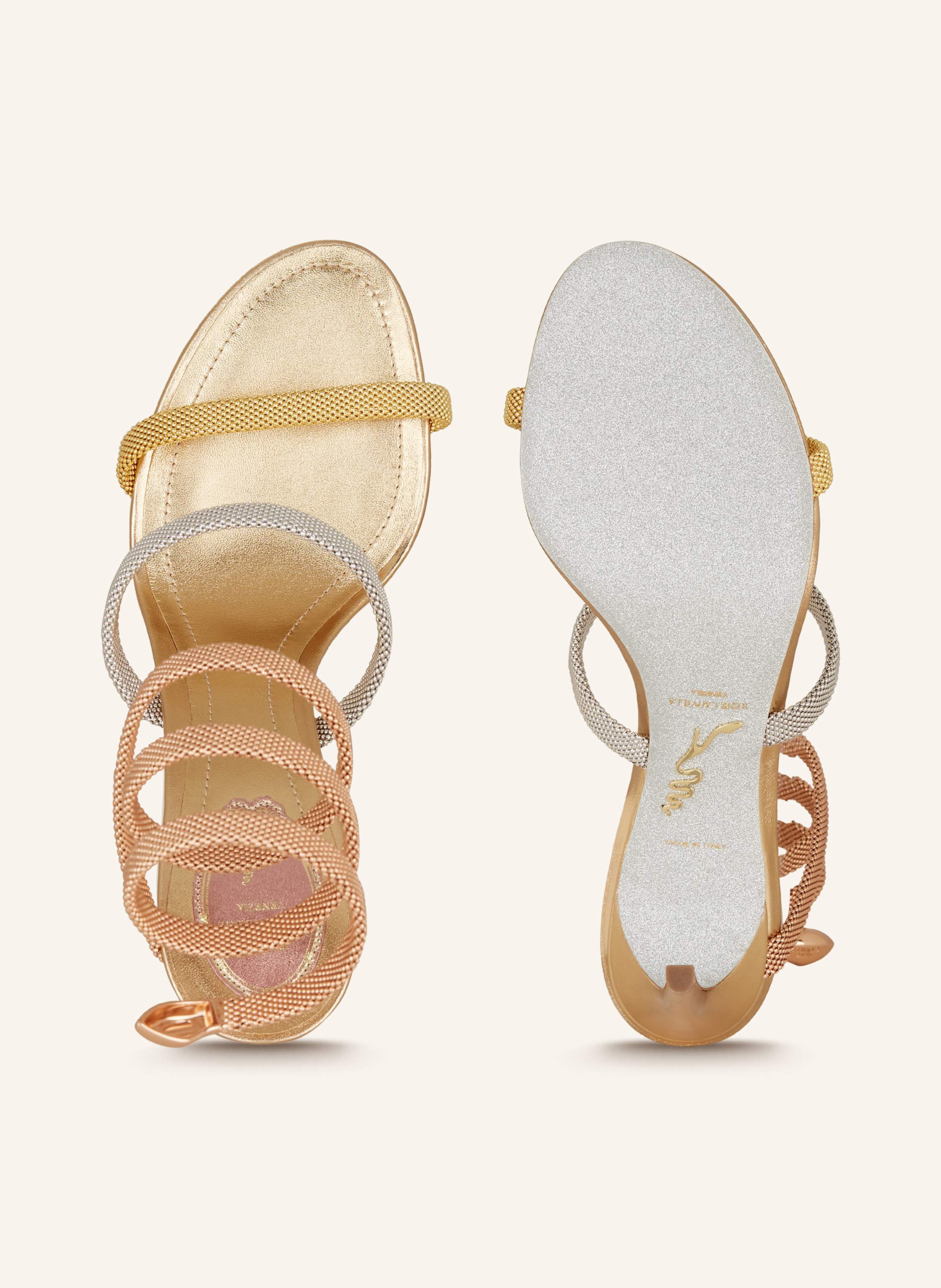 Thumbnail - Rene Caovilla Sandaletten gold
