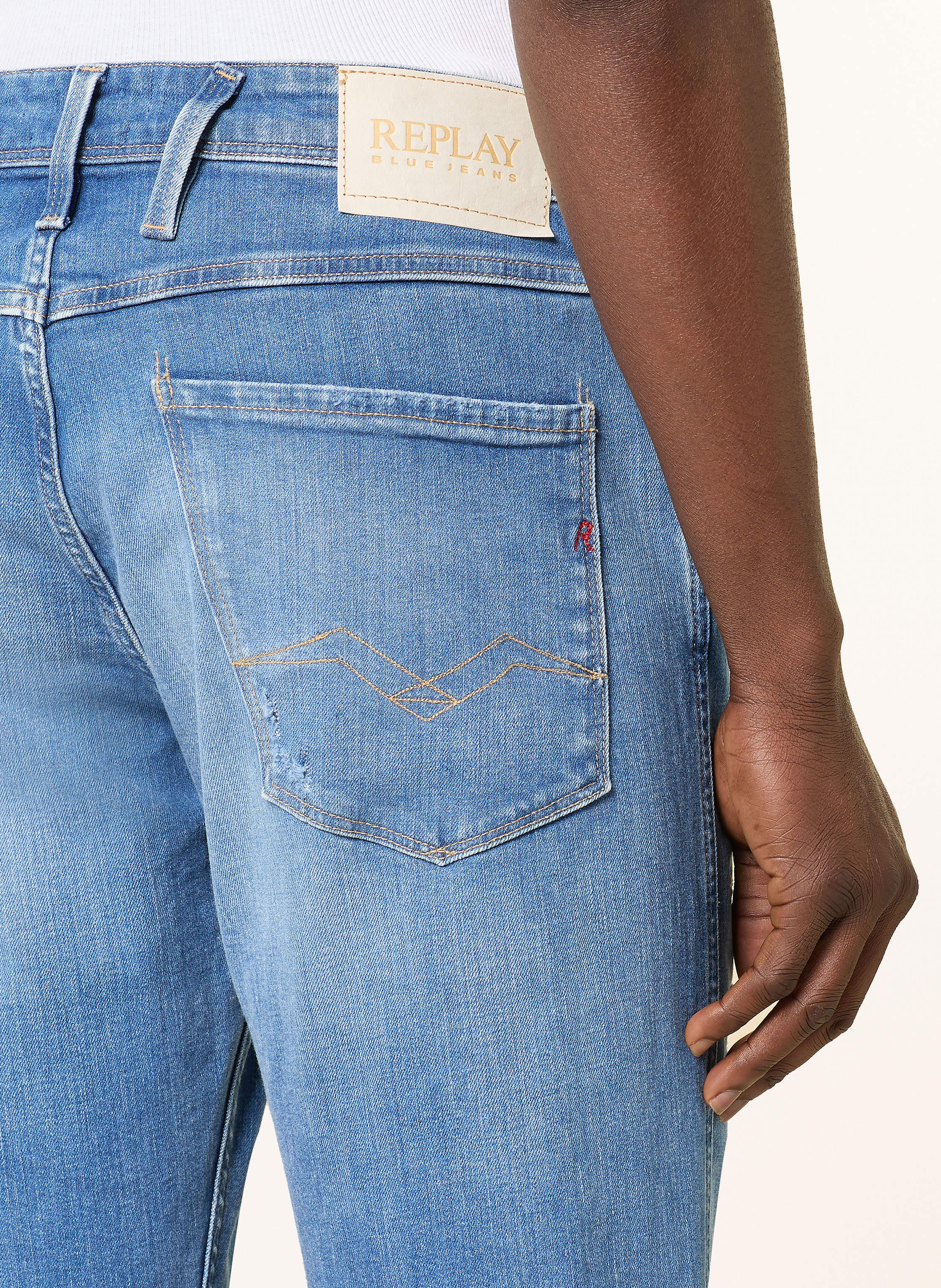 Thumbnail - Replay Jeans Slim Fit blau