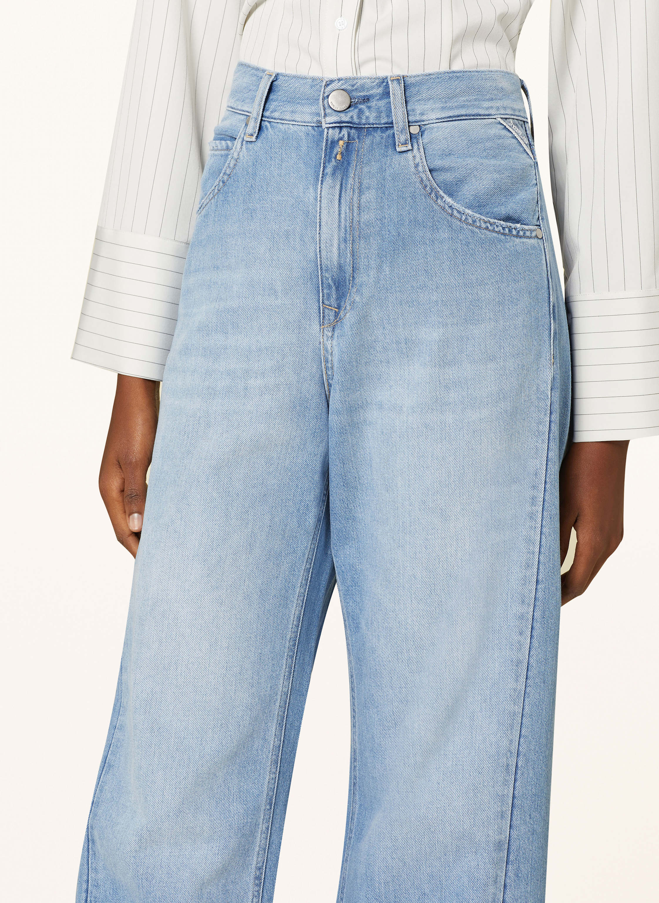 Thumbnail - Replay Boyfriend Jeans Narja blau