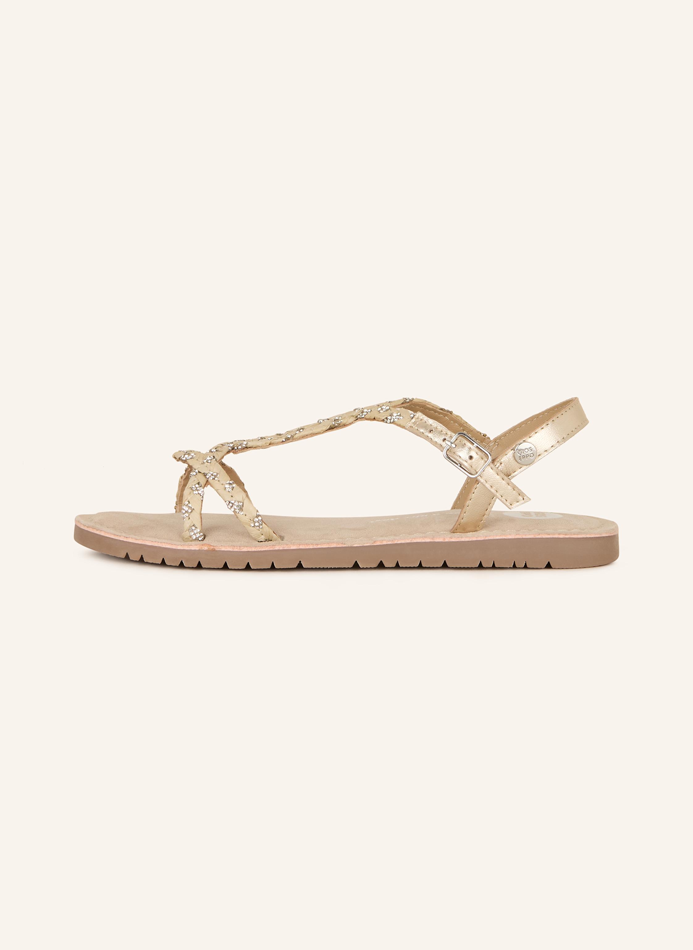 Thumbnail - Gioseppo Sandalen Wenham Mit Schmucksteinen beige