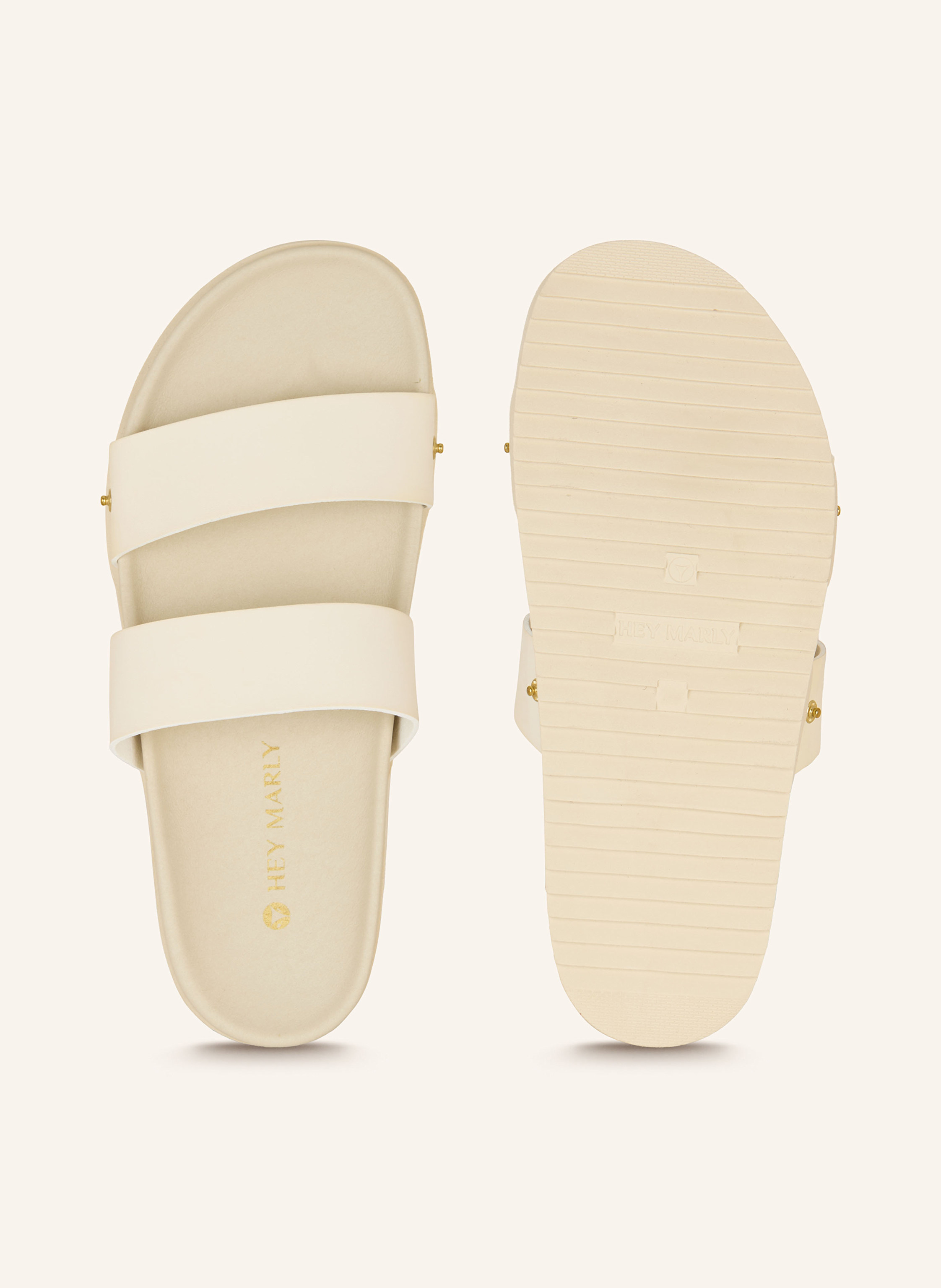 Thumbnail - Hey Marly Pantoletten-Basis beige