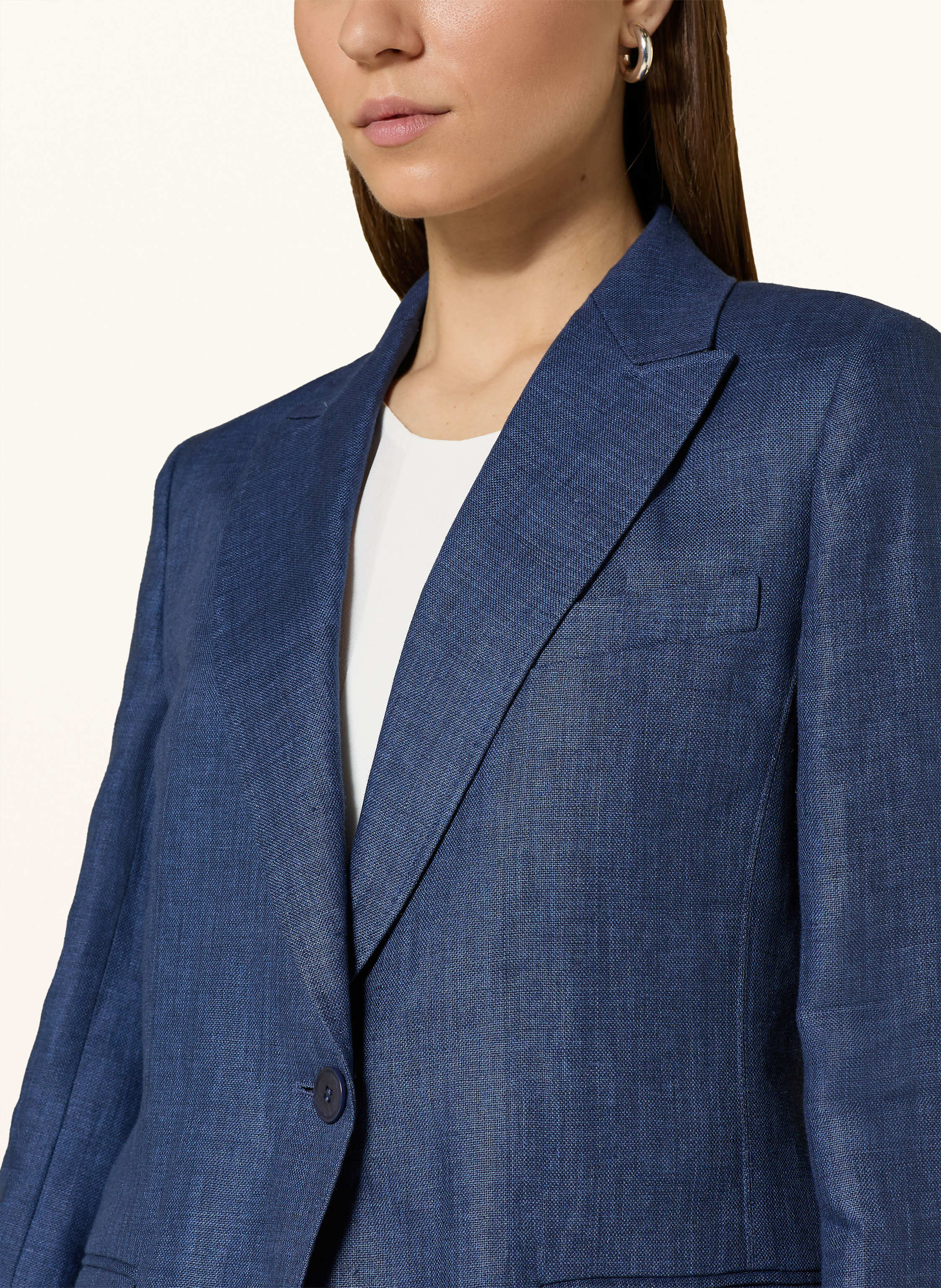 Thumbnail - Weekend Max Mara Leinenblazer Nalut blau