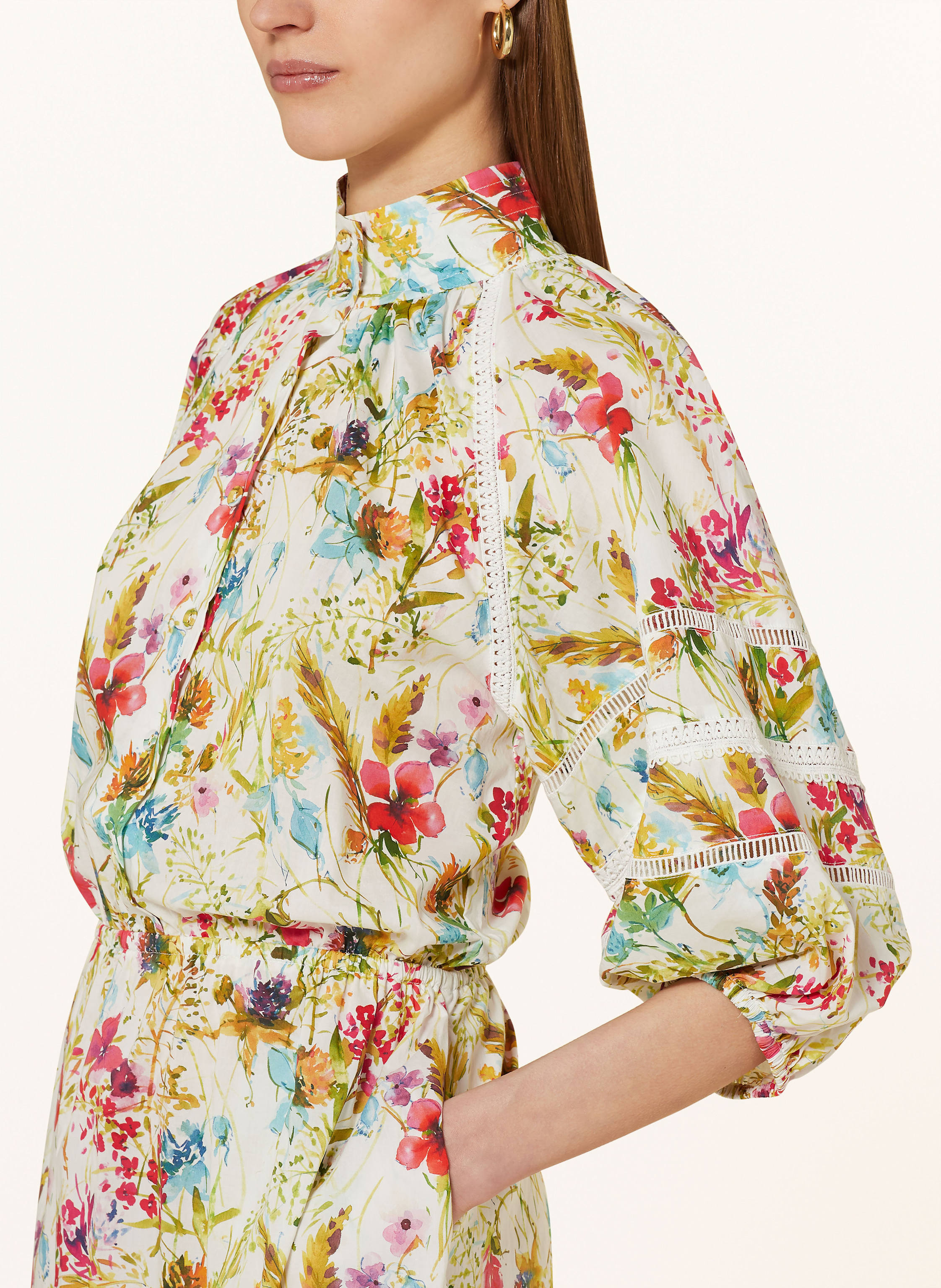 Thumbnail - Dea Kudibal Kleid Elina Mit 3/4-Arm weiss