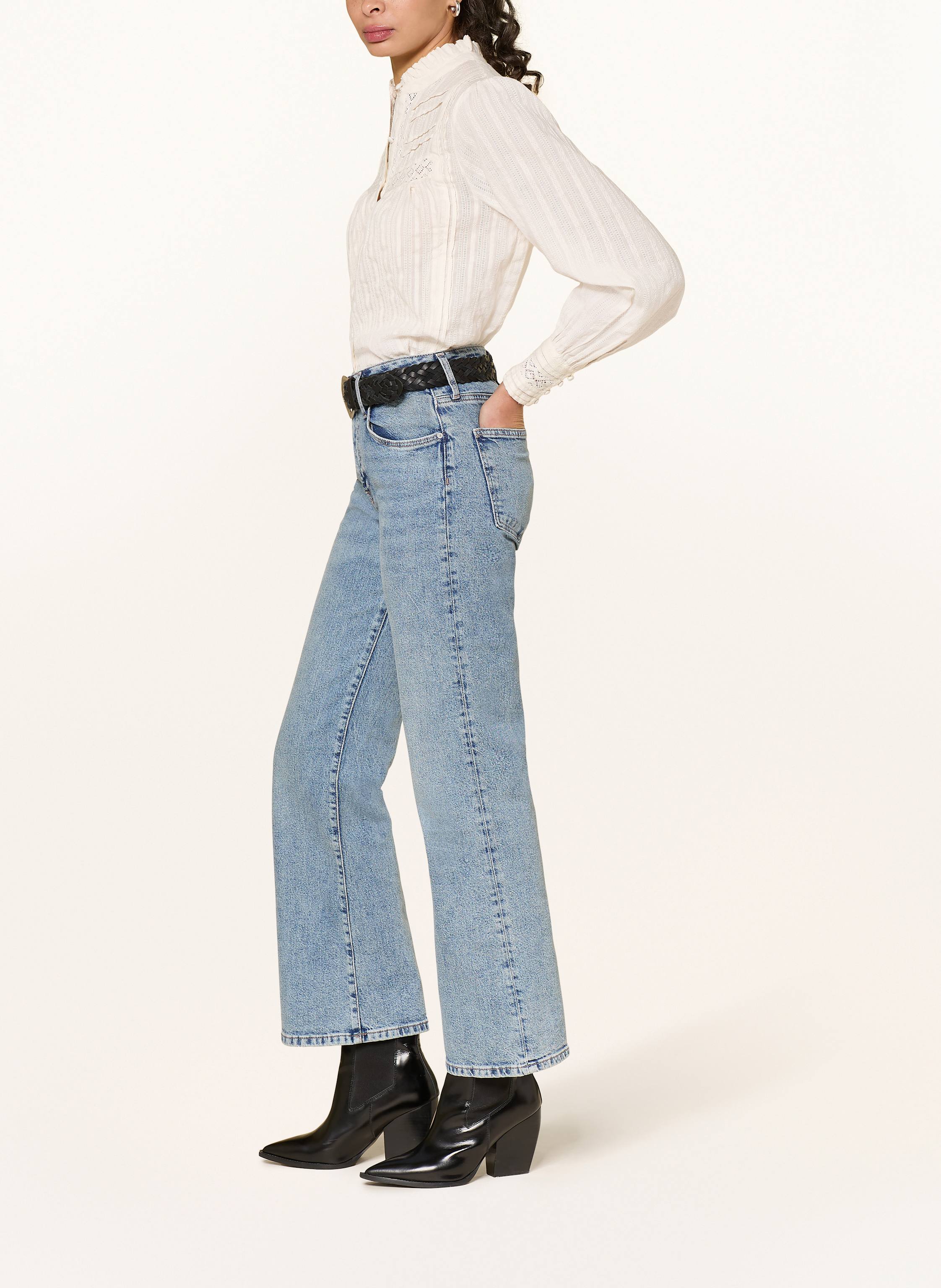 Thumbnail - Mavi Wide Leg Jeans Ibiza blau