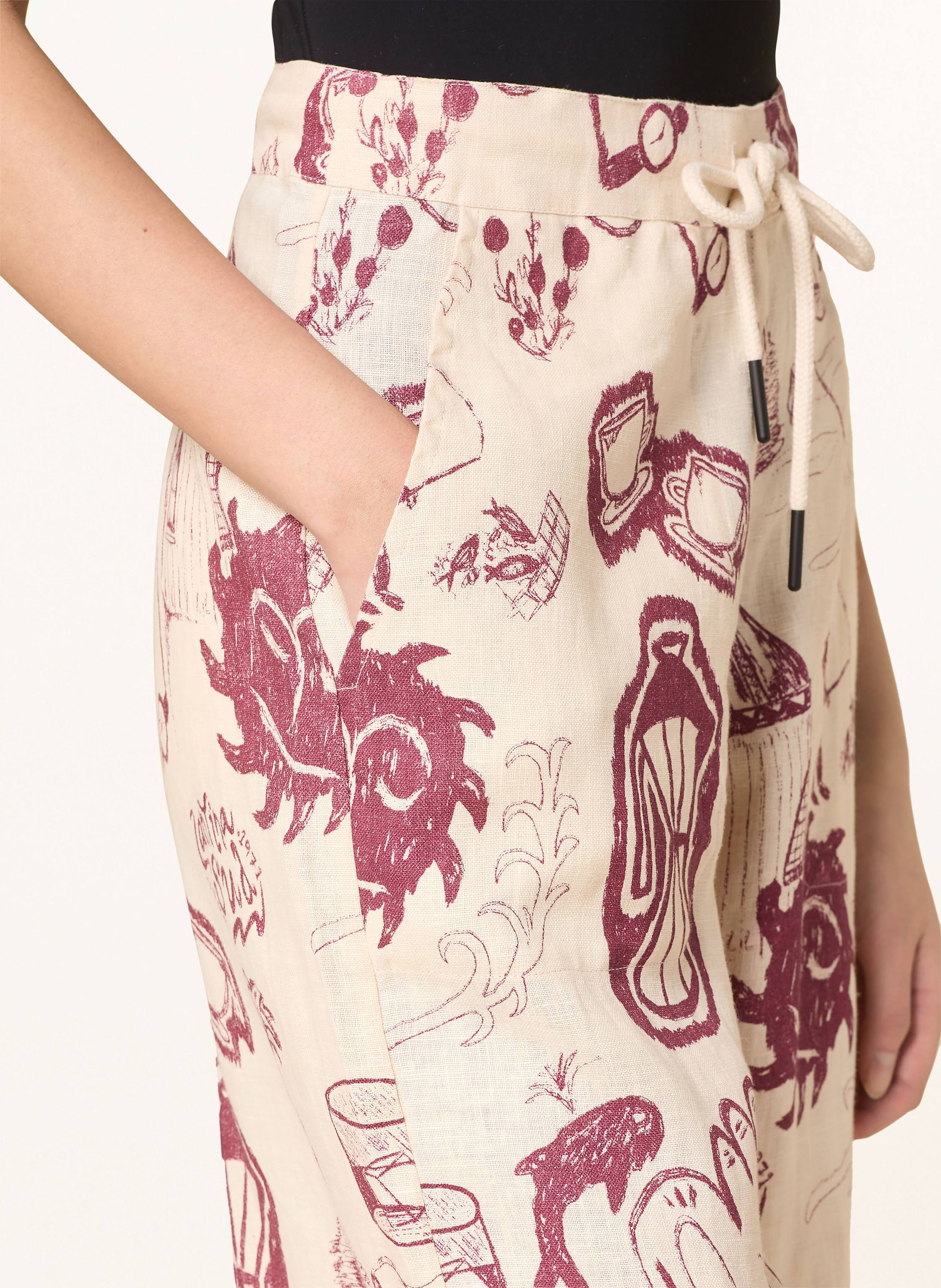 Thumbnail - Oas Leinenhose Cantina Mojave rot