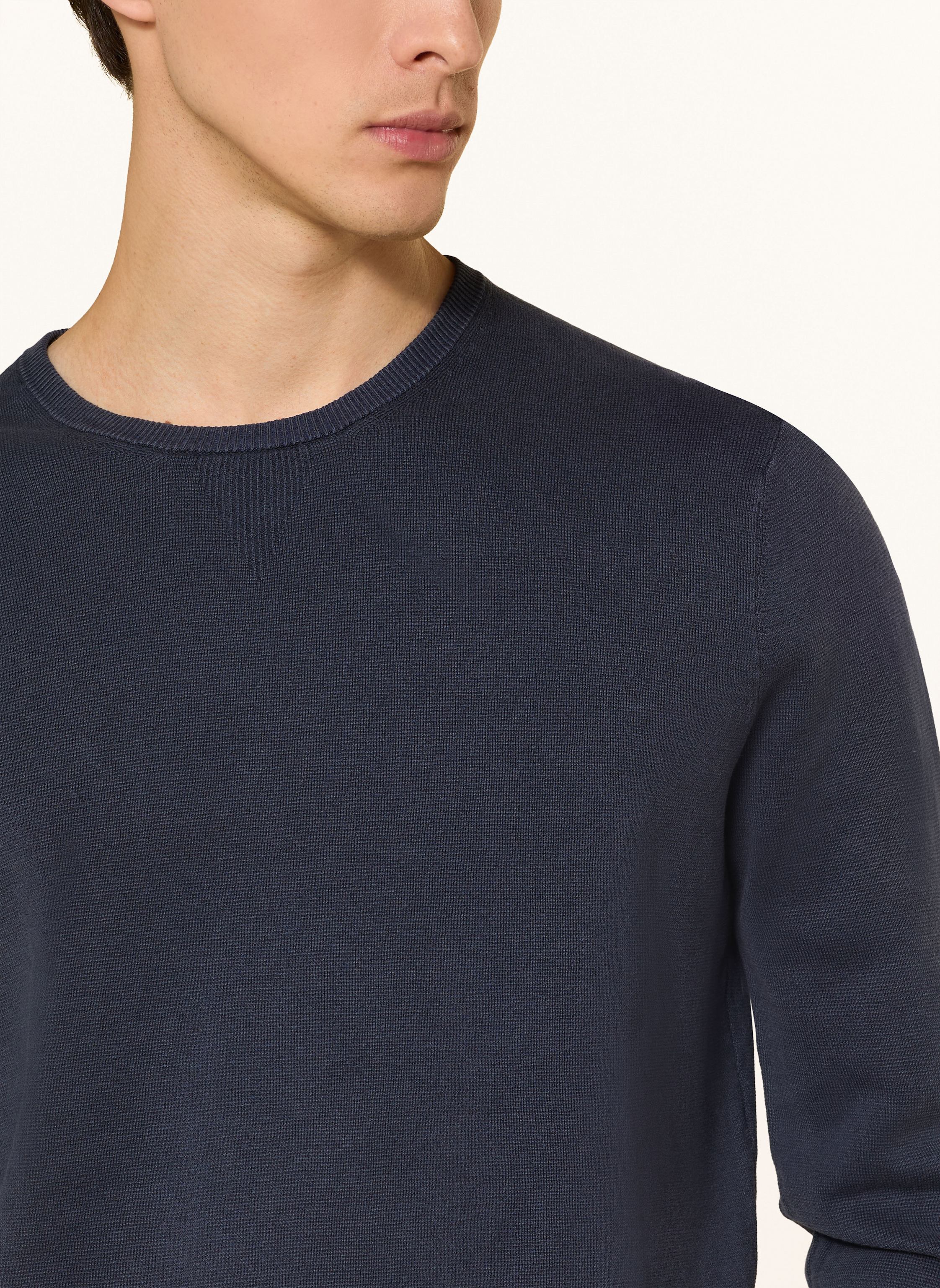 Thumbnail - Ecoalf Pullover Manzano Mit Leinen blau