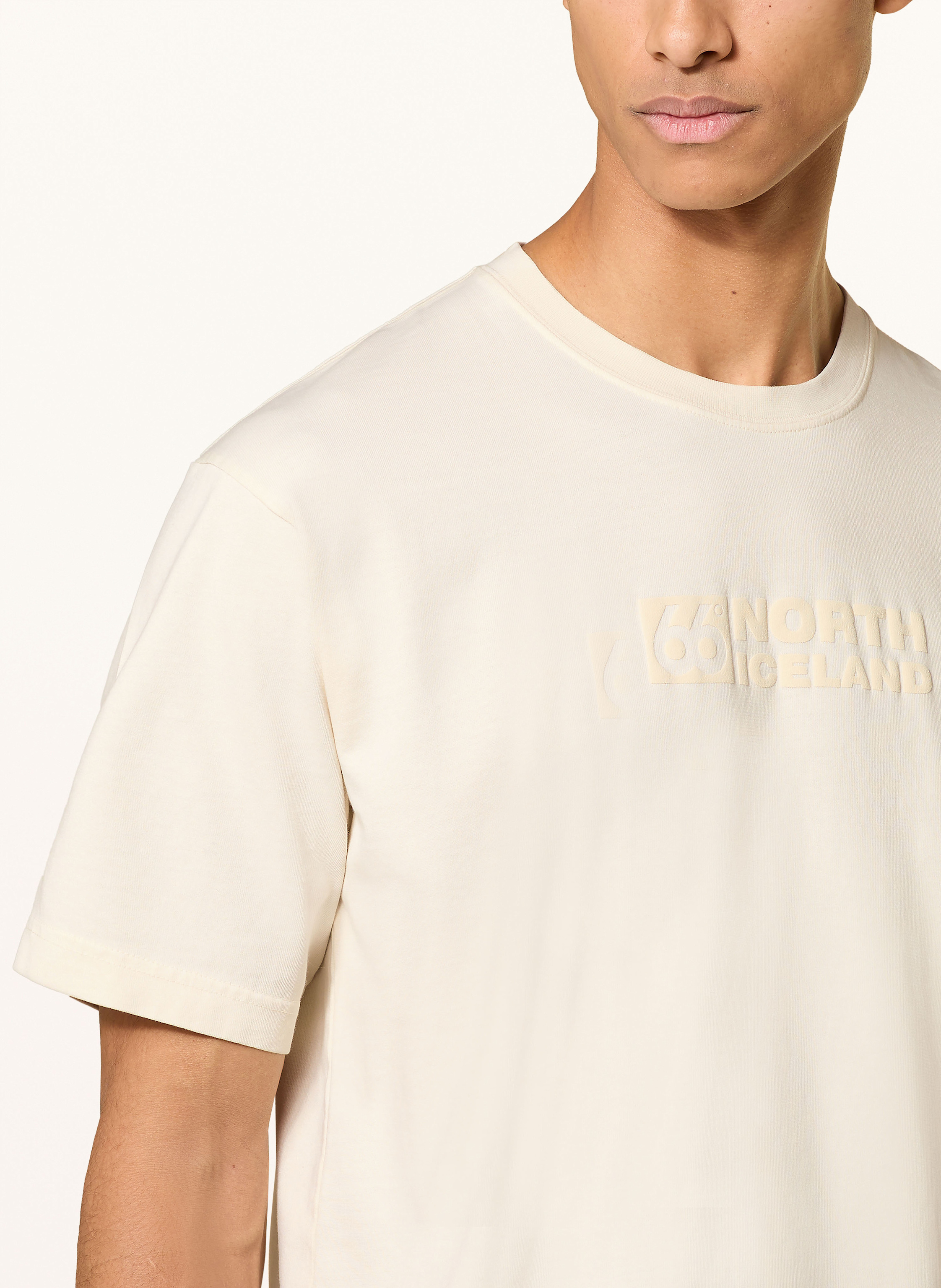 Thumbnail - 66°North T-Shirt Borgir beige