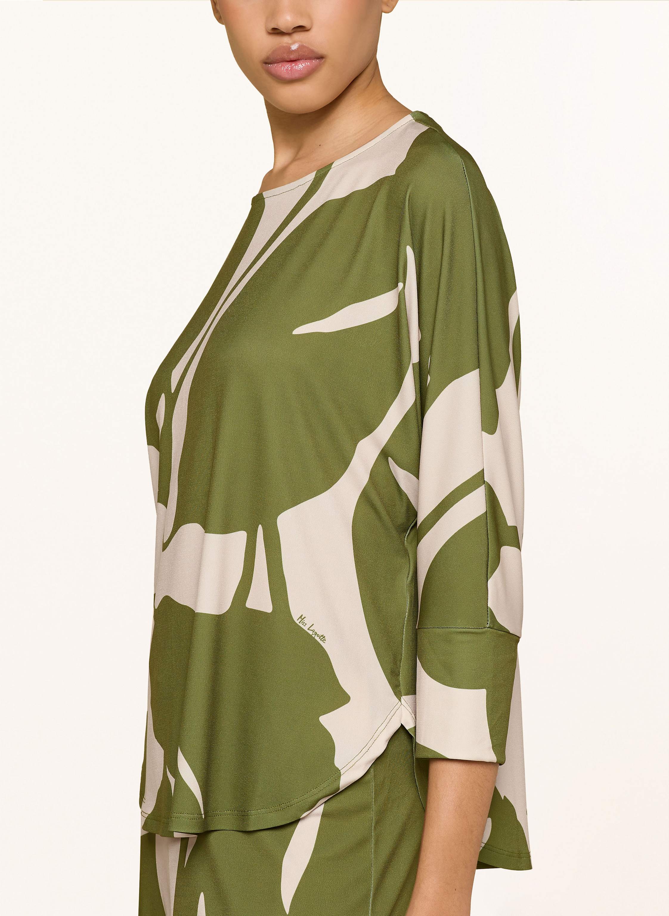 Thumbnail - Miss Lagotte Blusenshirt Mit 3/4-Arm gruen