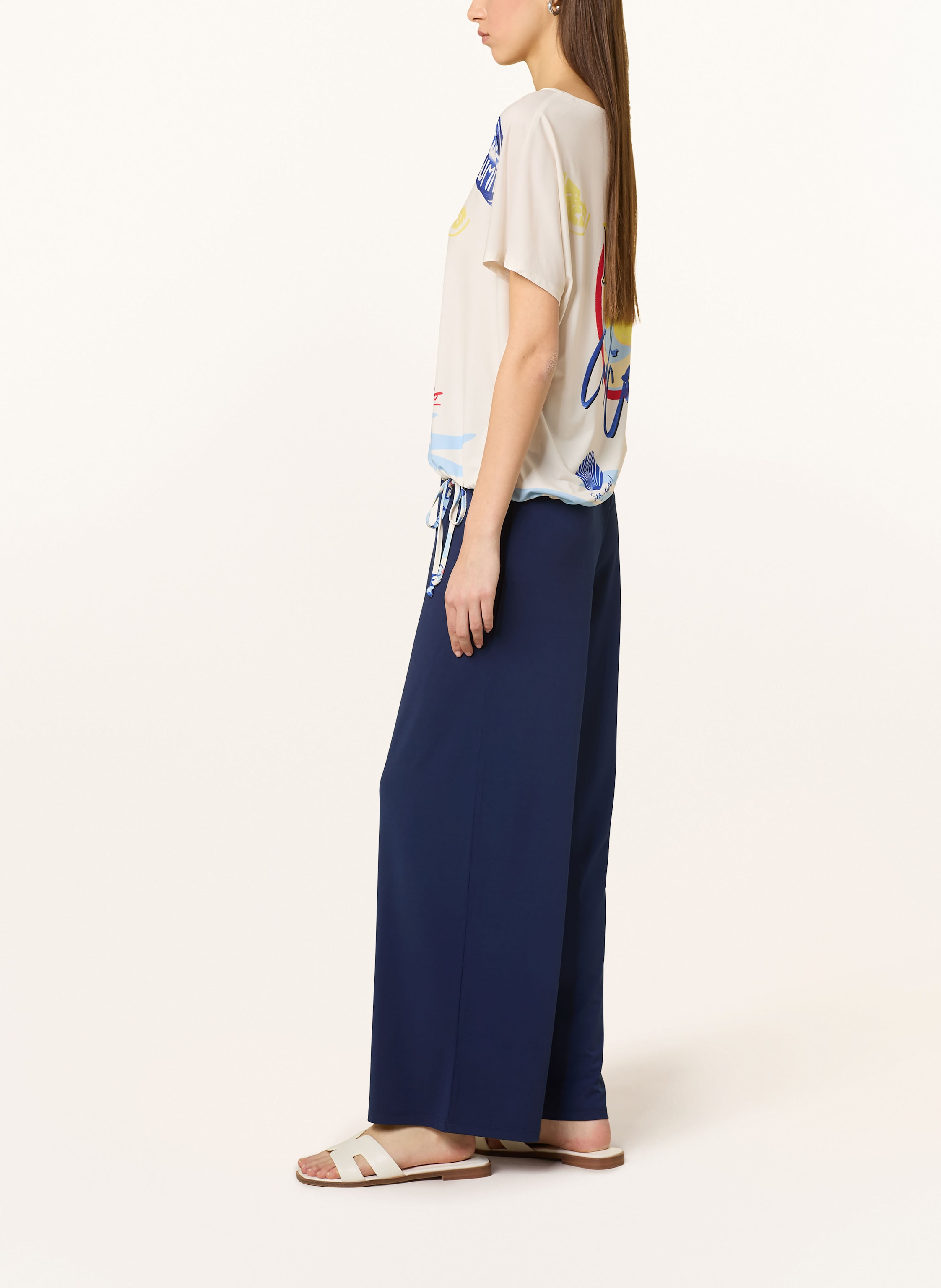 Thumbnail - Miss Lagotte Jerseyhose blau