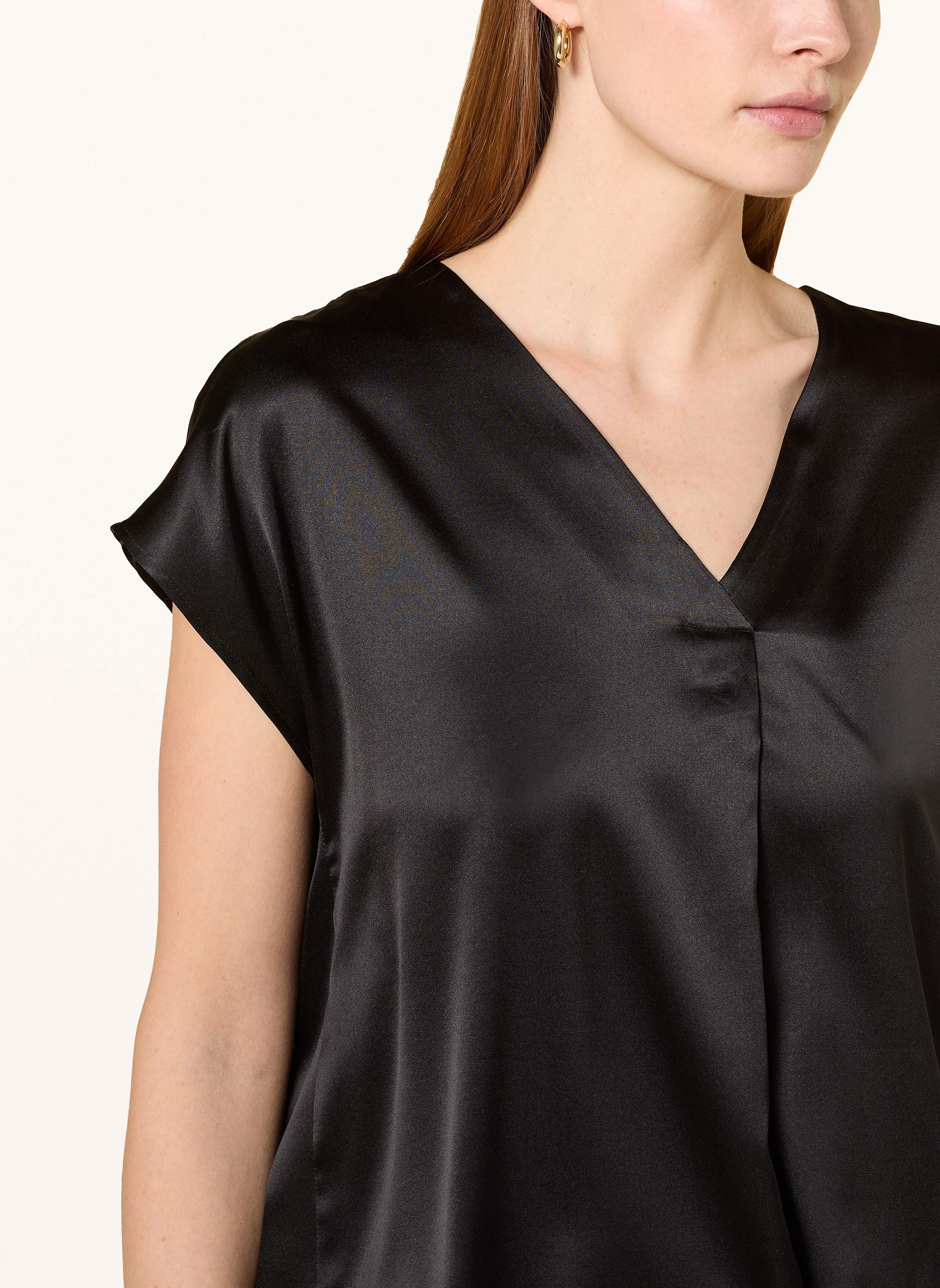 Thumbnail - Rosemunde Blusenshirt Jade Aus Seide schwarz