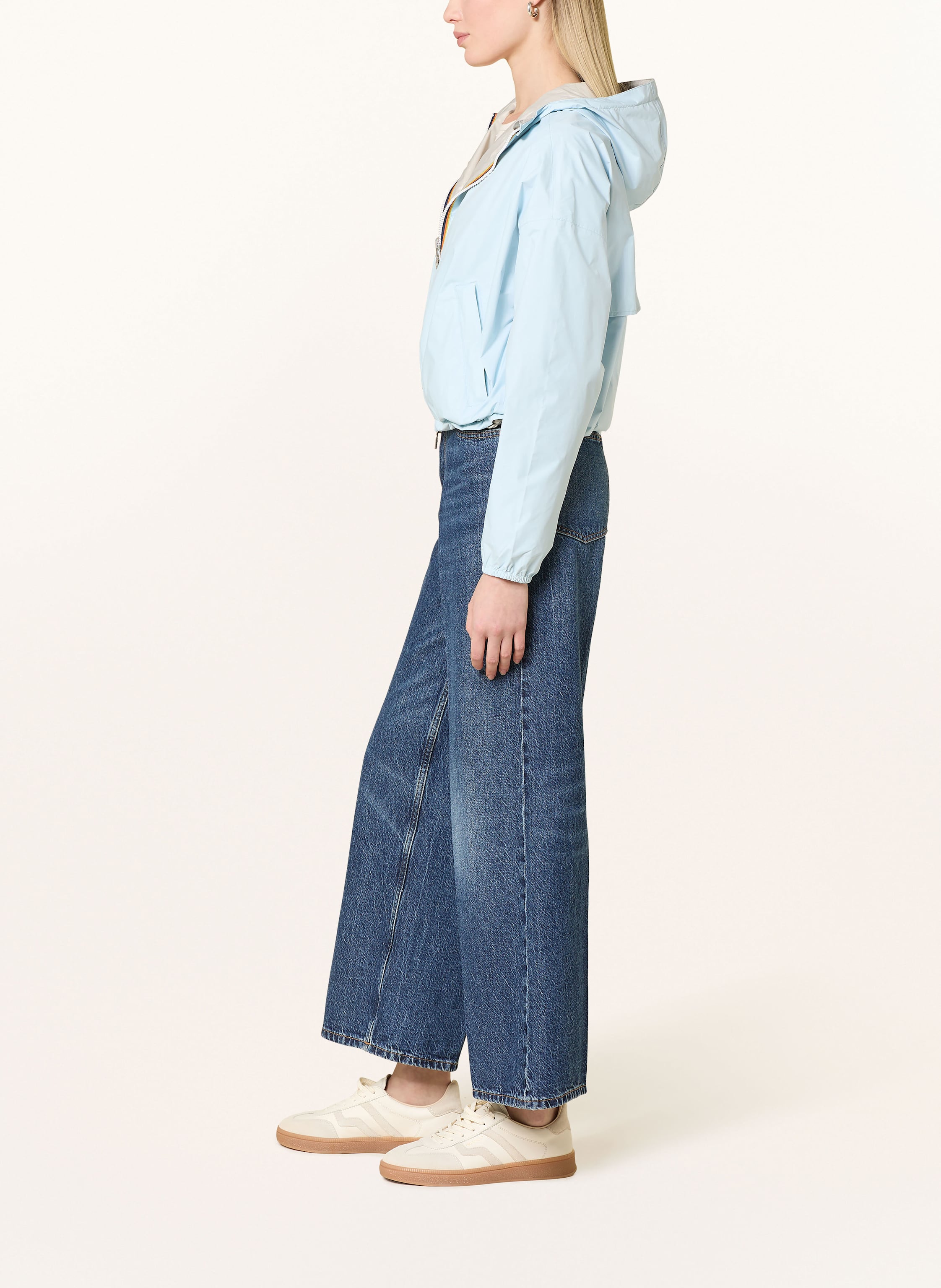 Thumbnail - K-Way Jacke Laurette Zum Wenden blau