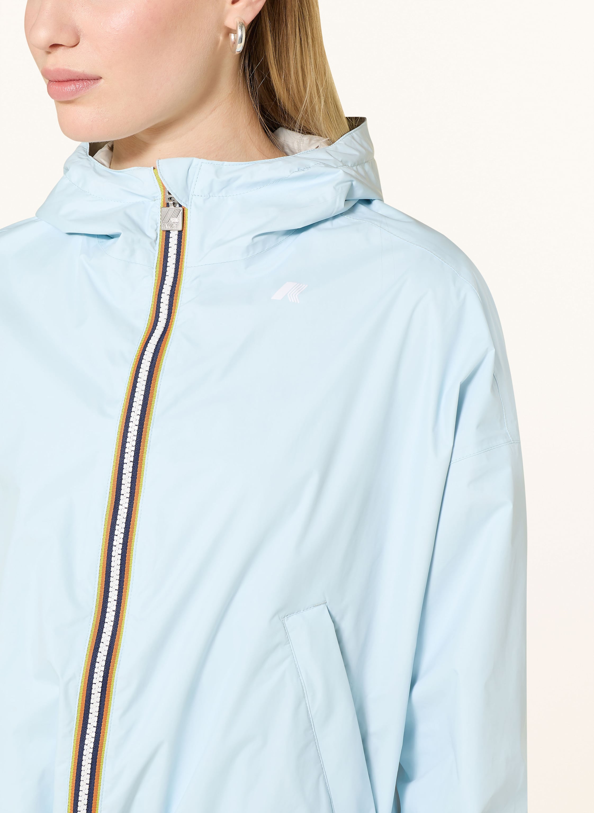 Thumbnail - K-Way Jacke Laurette Zum Wenden blau