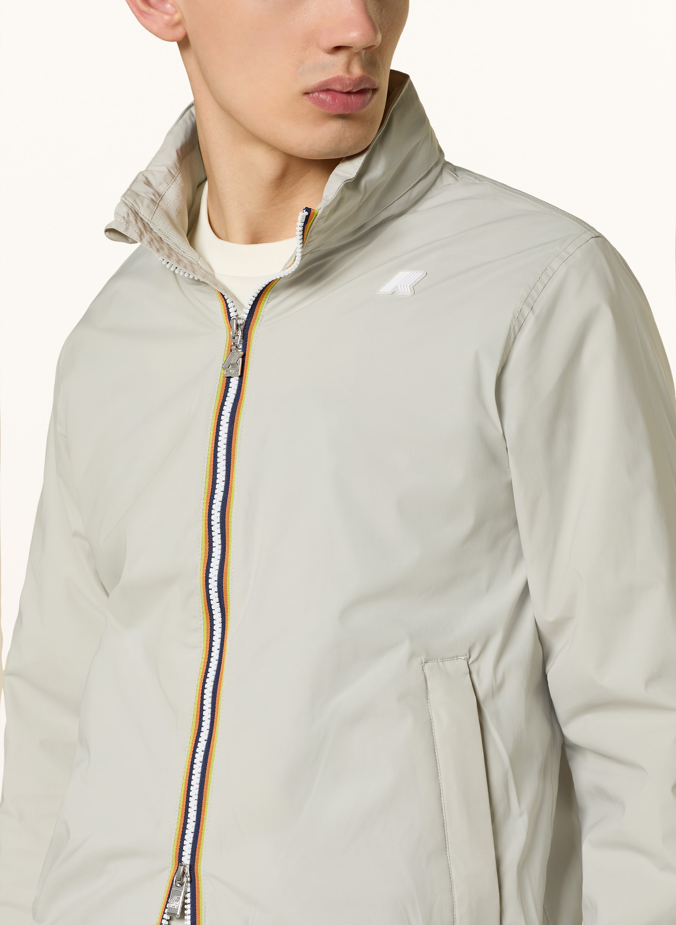 Thumbnail - K-Way Funktionsjacke Amaury beige