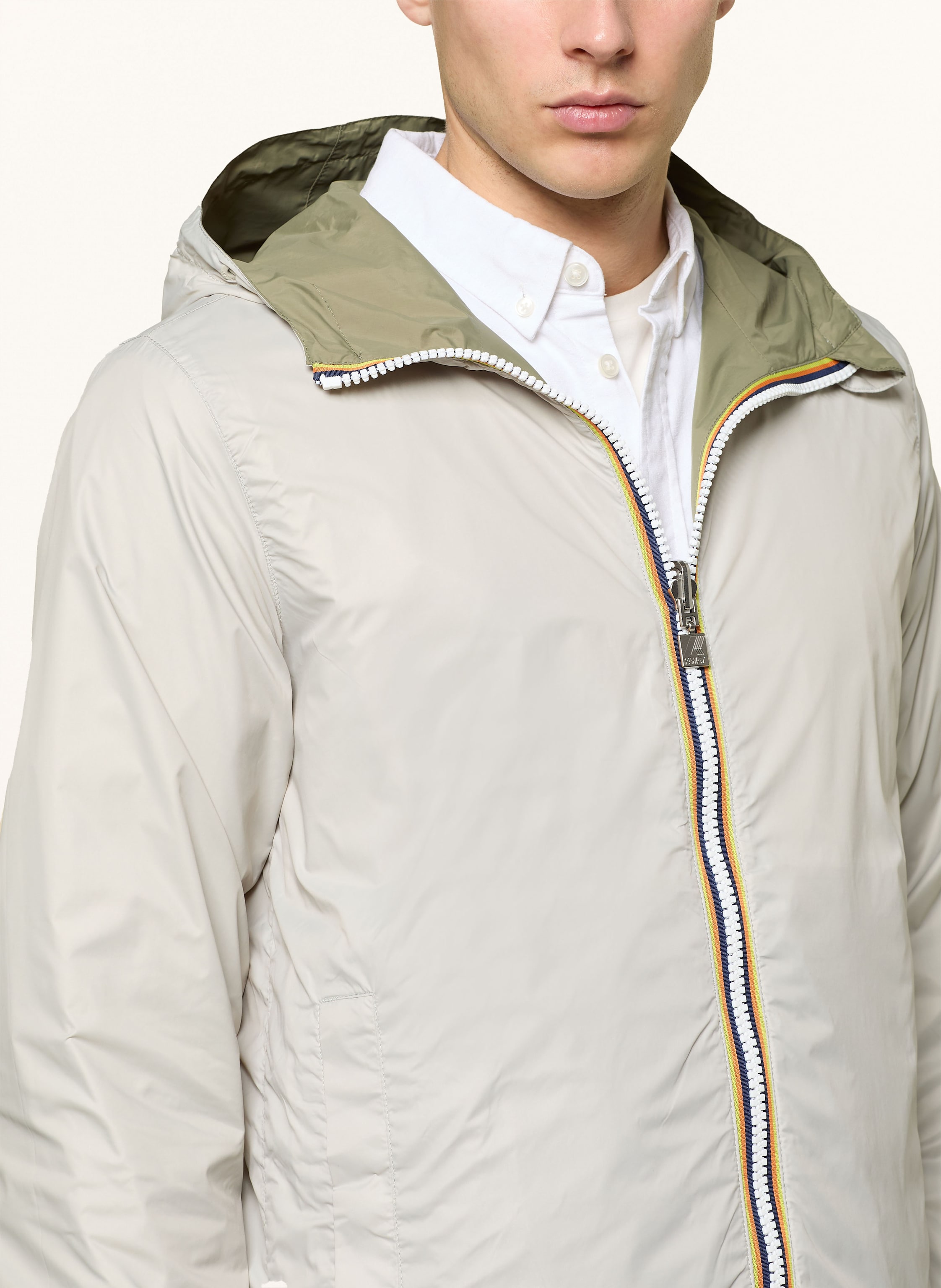 Thumbnail - K-Way Jacke Zum Wenden Jake Plus.2 Double gruen