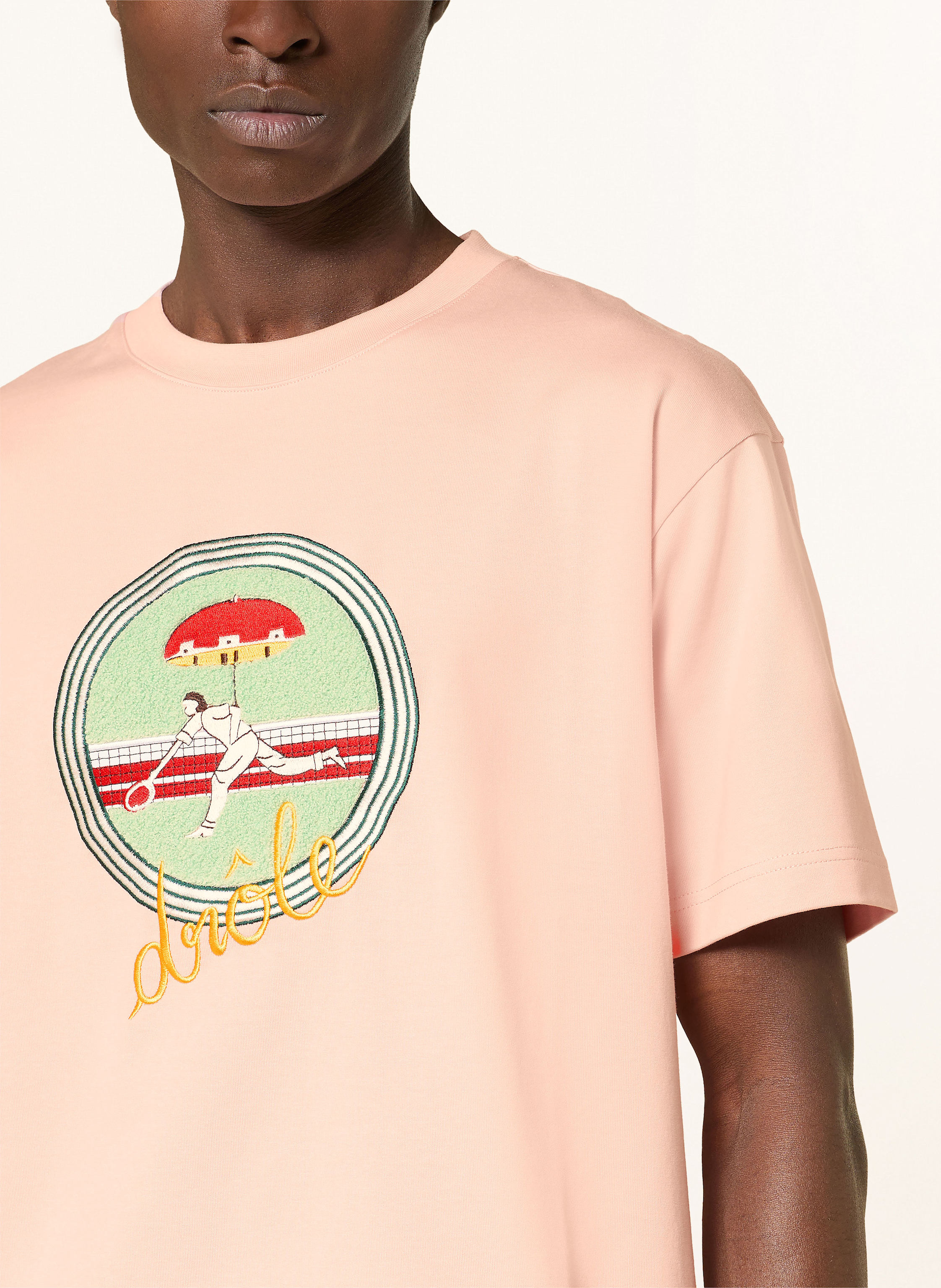 Thumbnail - Drôle De Monsieur T-Shirt rosa