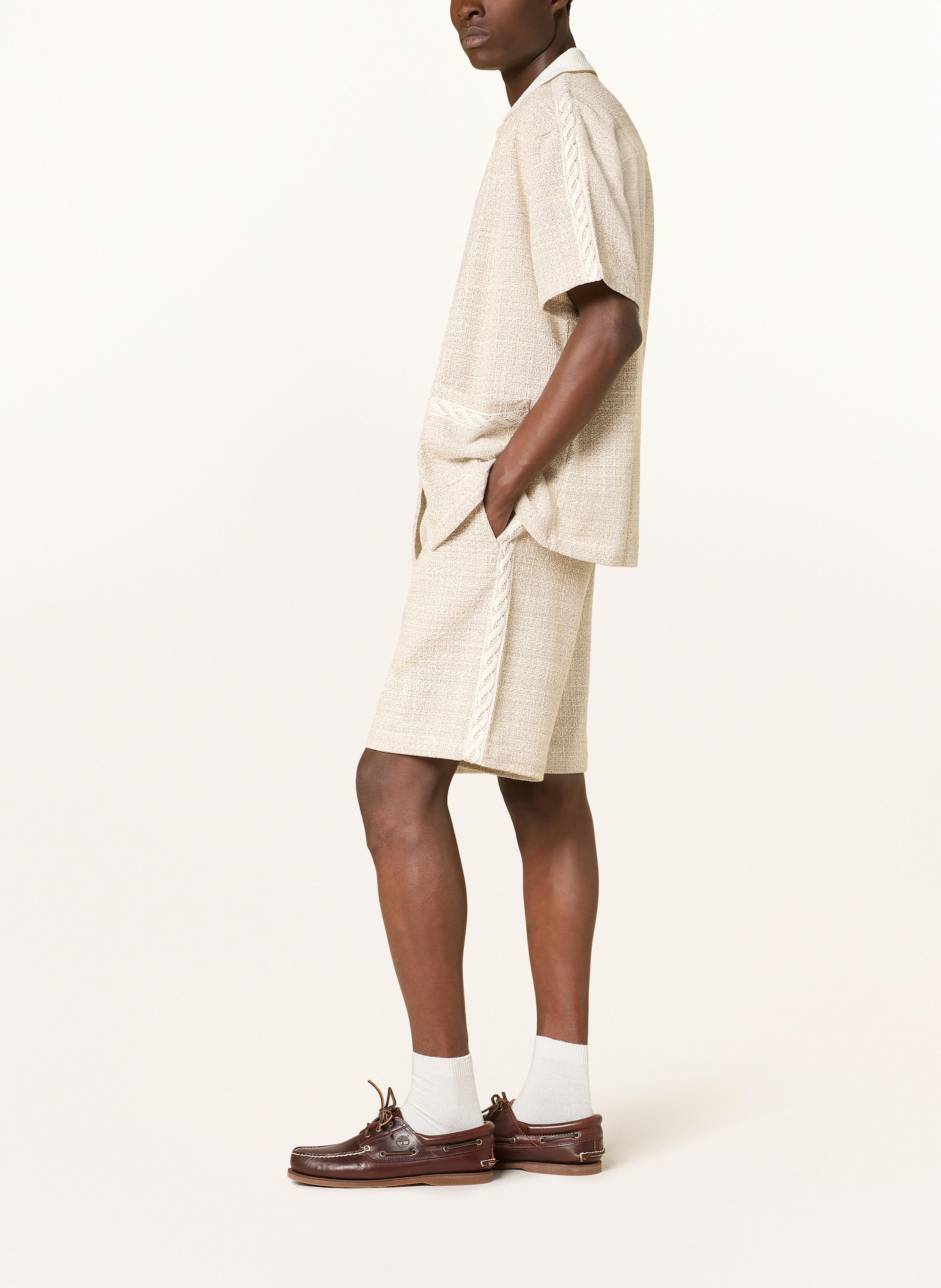 Thumbnail - Drôle De Monsieur Tweed-Shorts beige