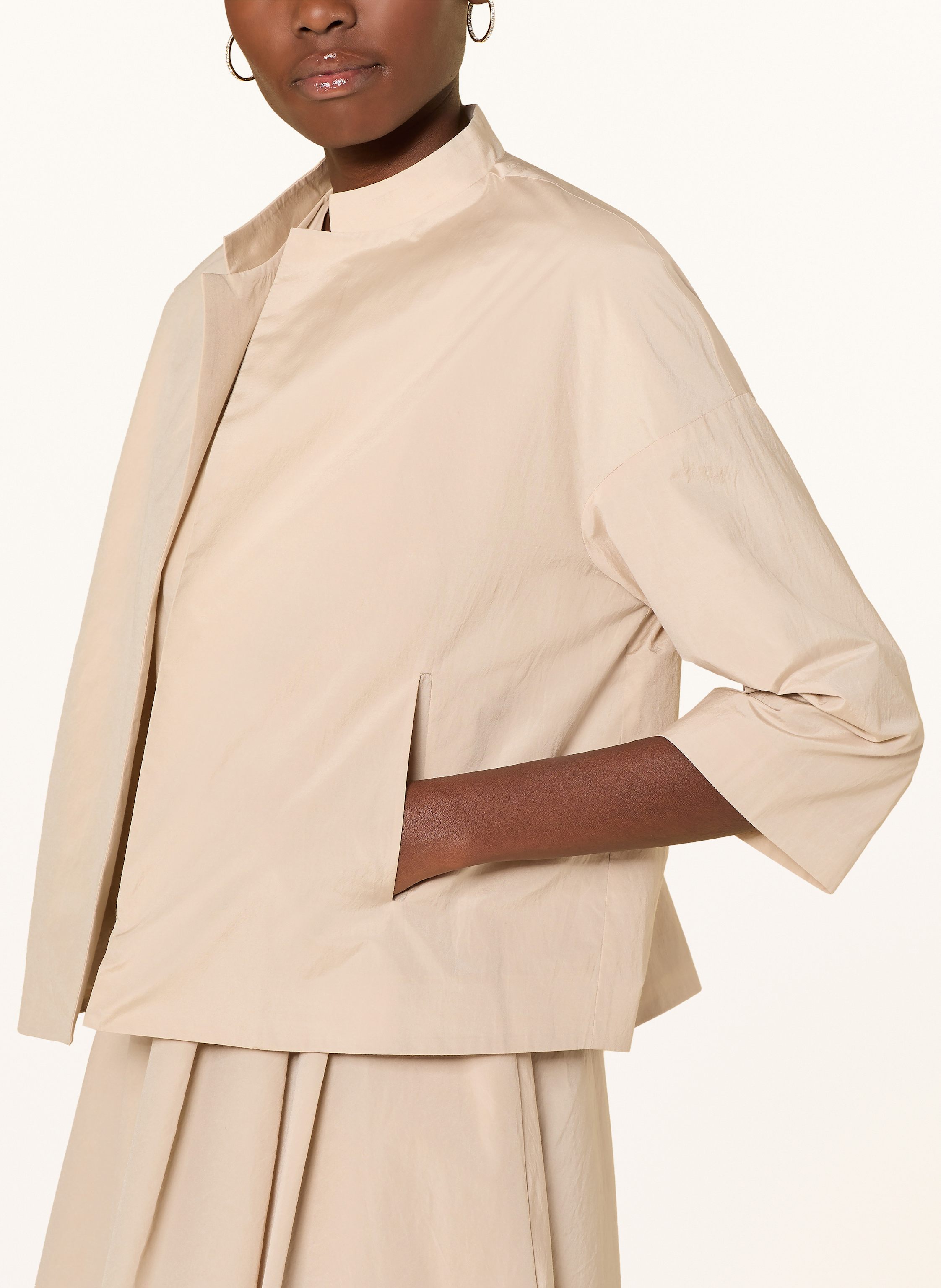 Thumbnail - rosso35 Kastenjacke Mit 3/4-Arm beige