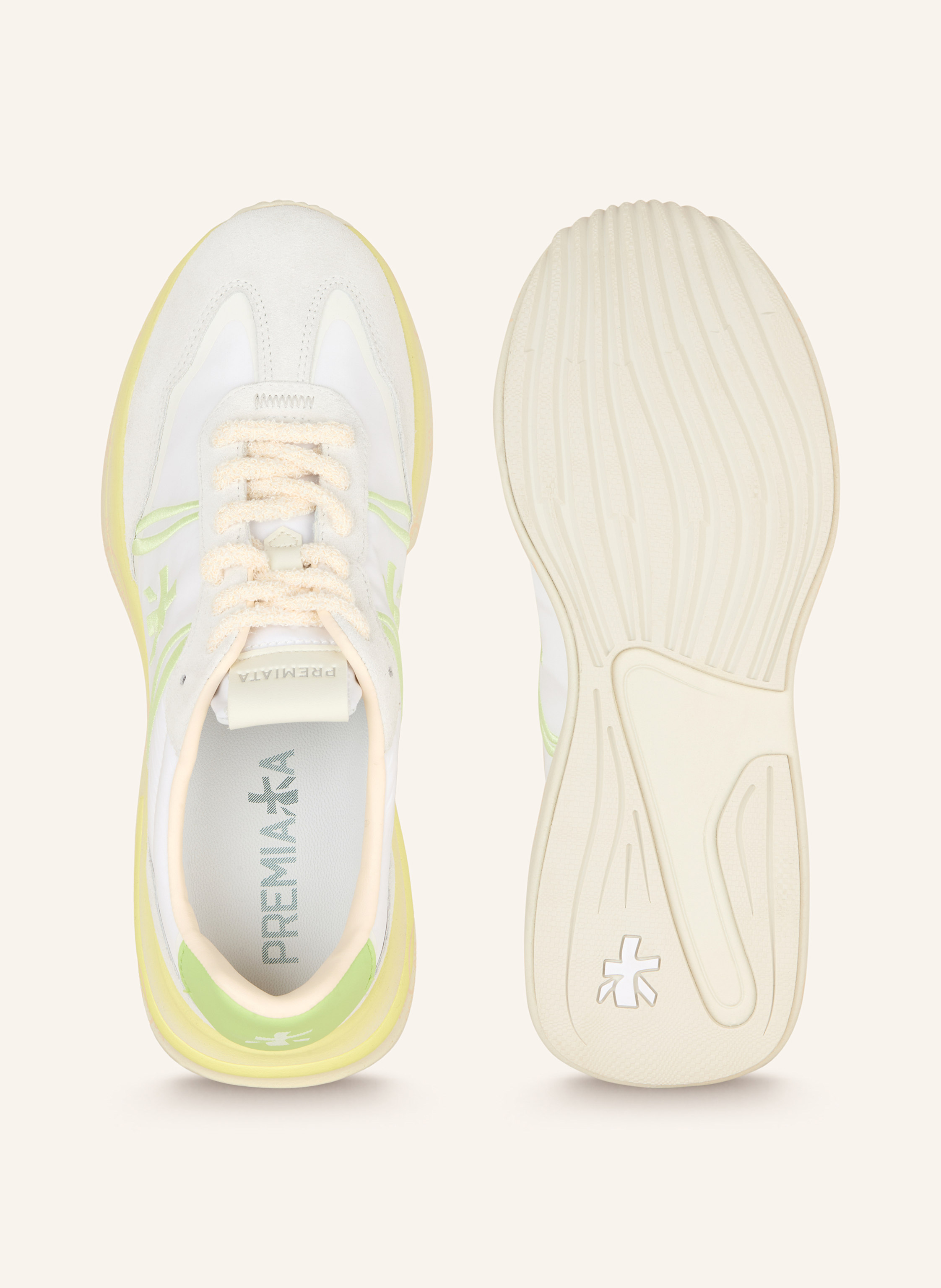 Thumbnail - Premiata Sneaker Cassie gelb