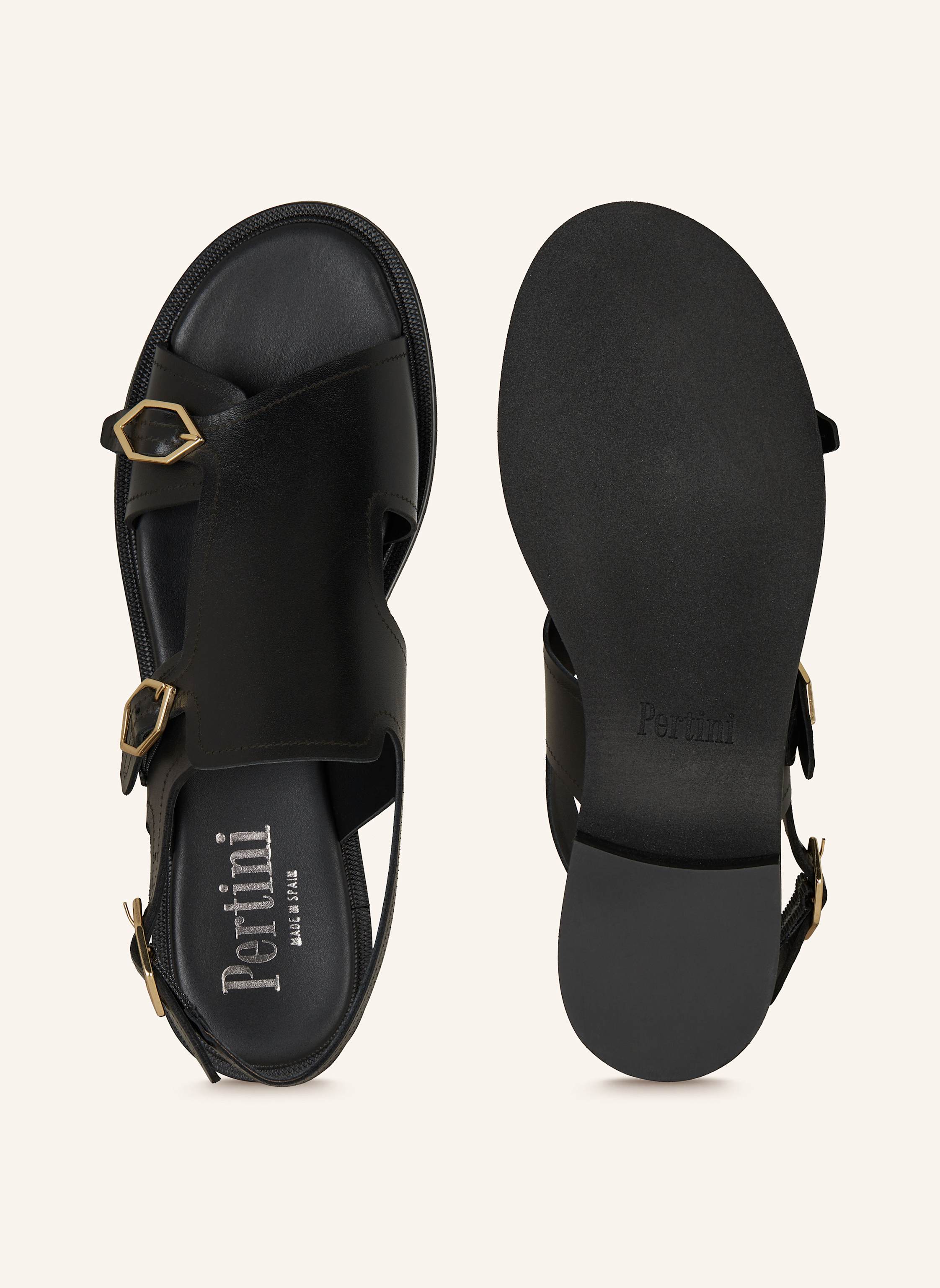 Thumbnail - Pertini Sandalen schwarz