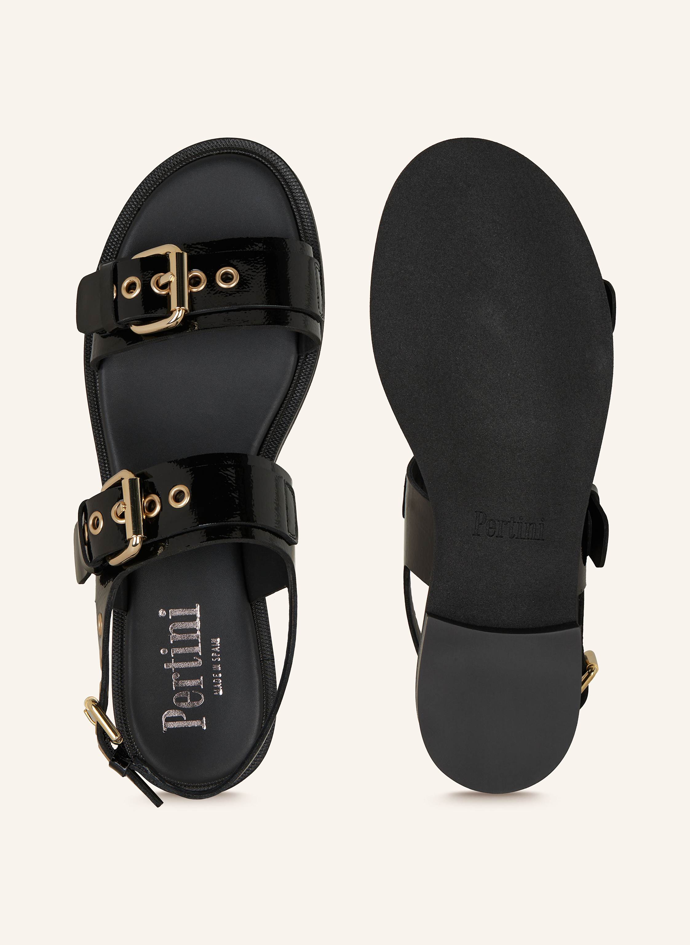 Thumbnail - Pertini Sandalen schwarz