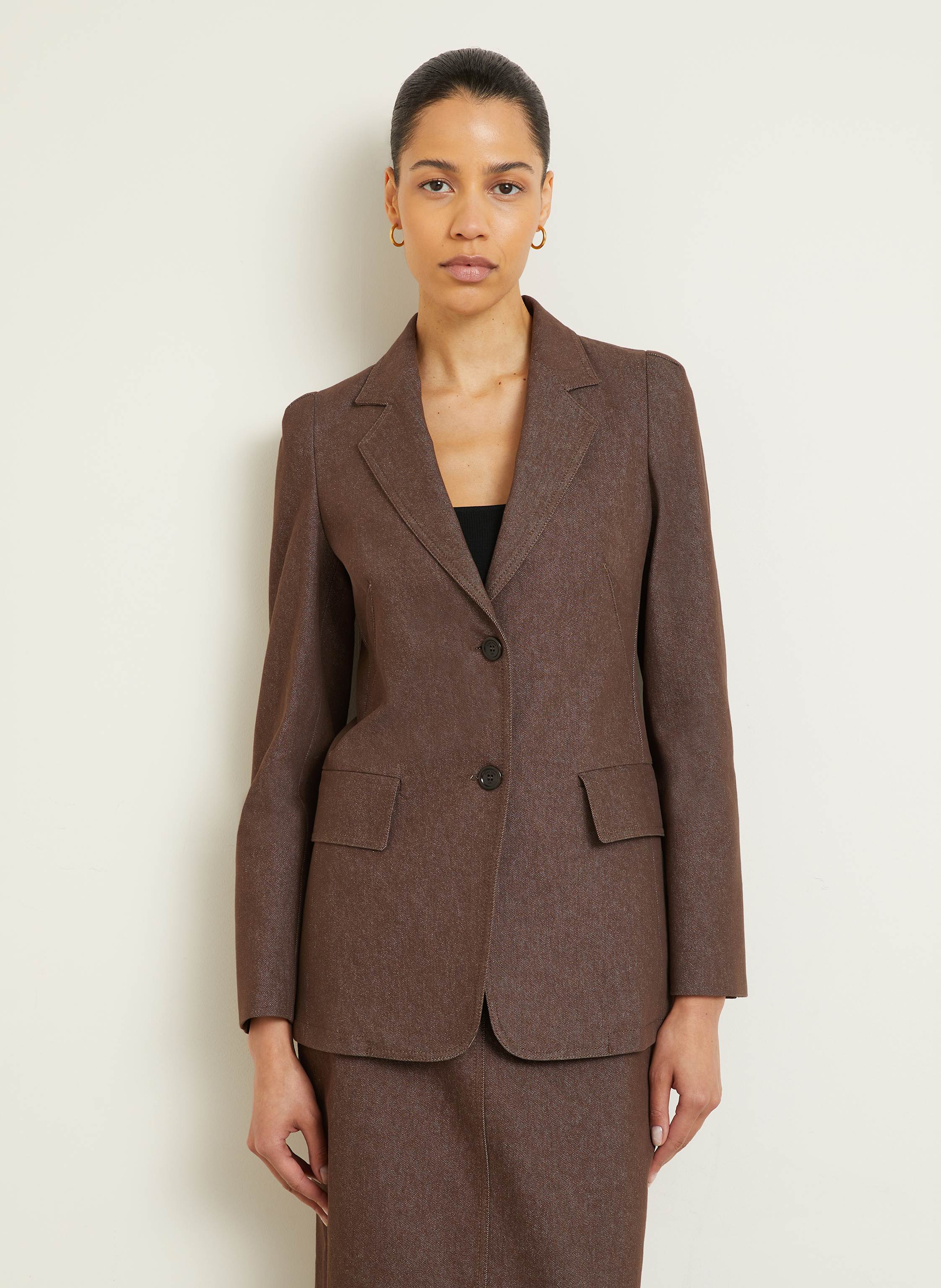 Thumbnail - Max Mara Blazer Agguati braun