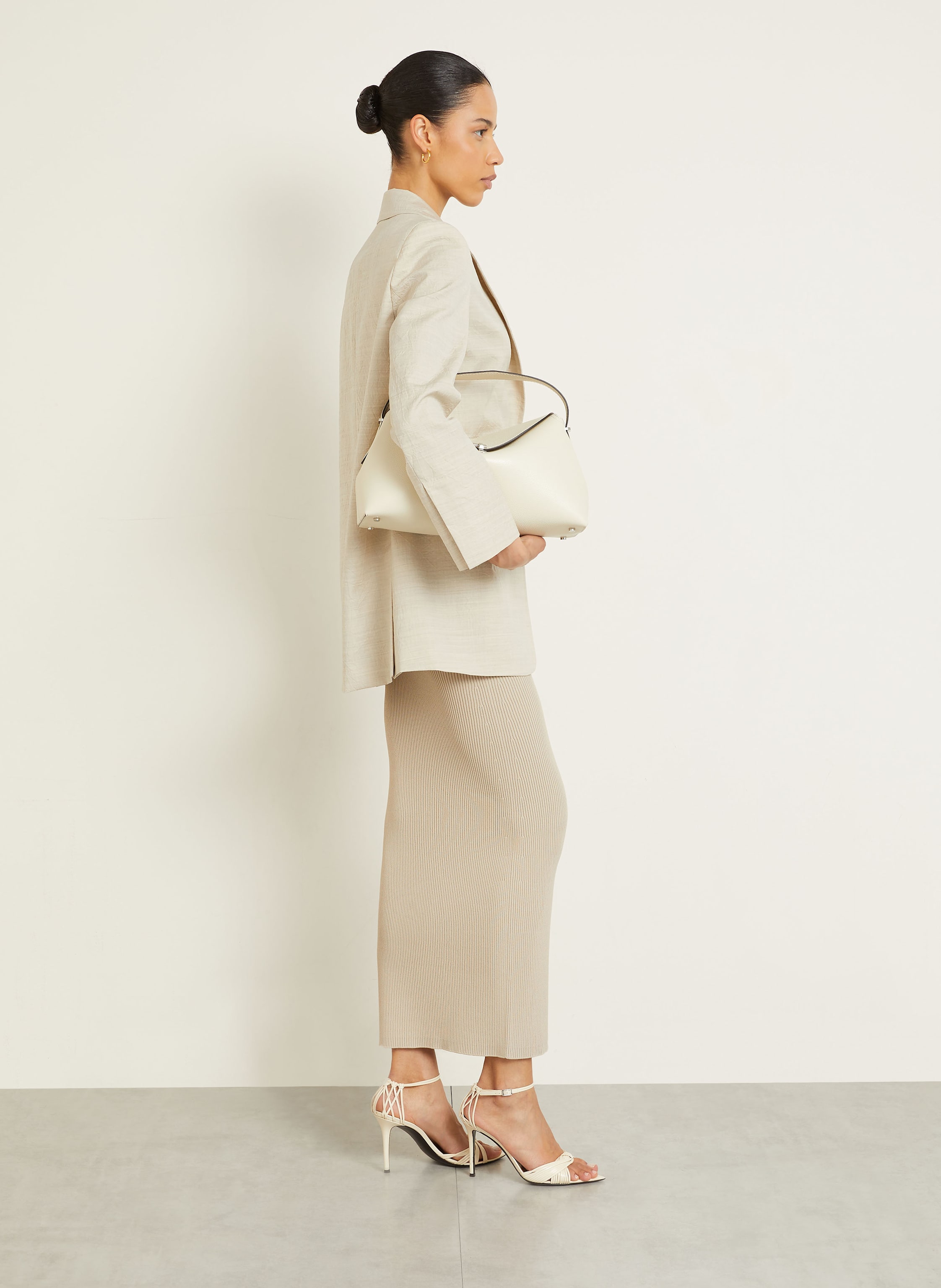 Thumbnail - Max Mara Strickrock Aprile beige