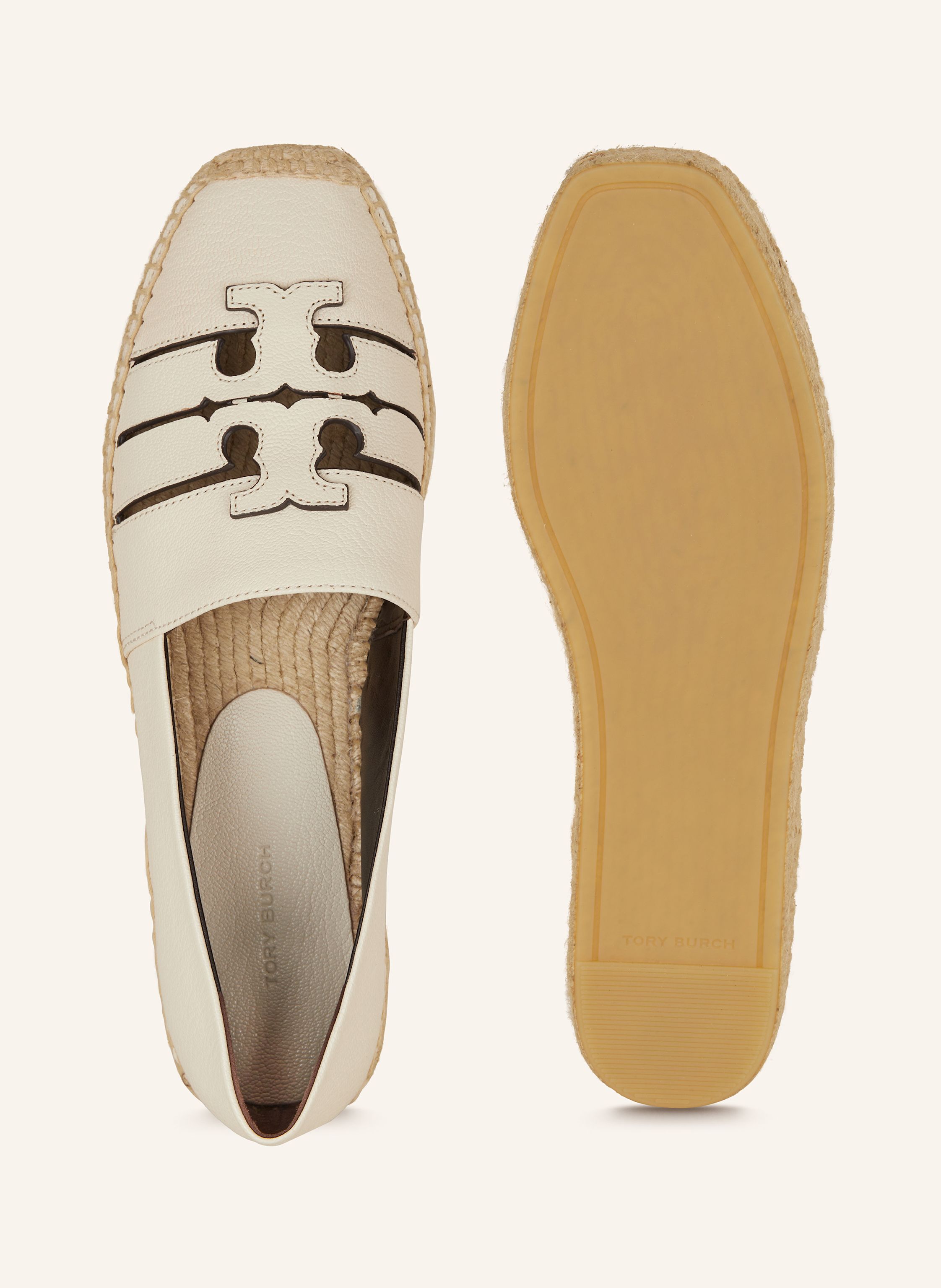 Thumbnail - Tory Burch Espadrilles Ines beige